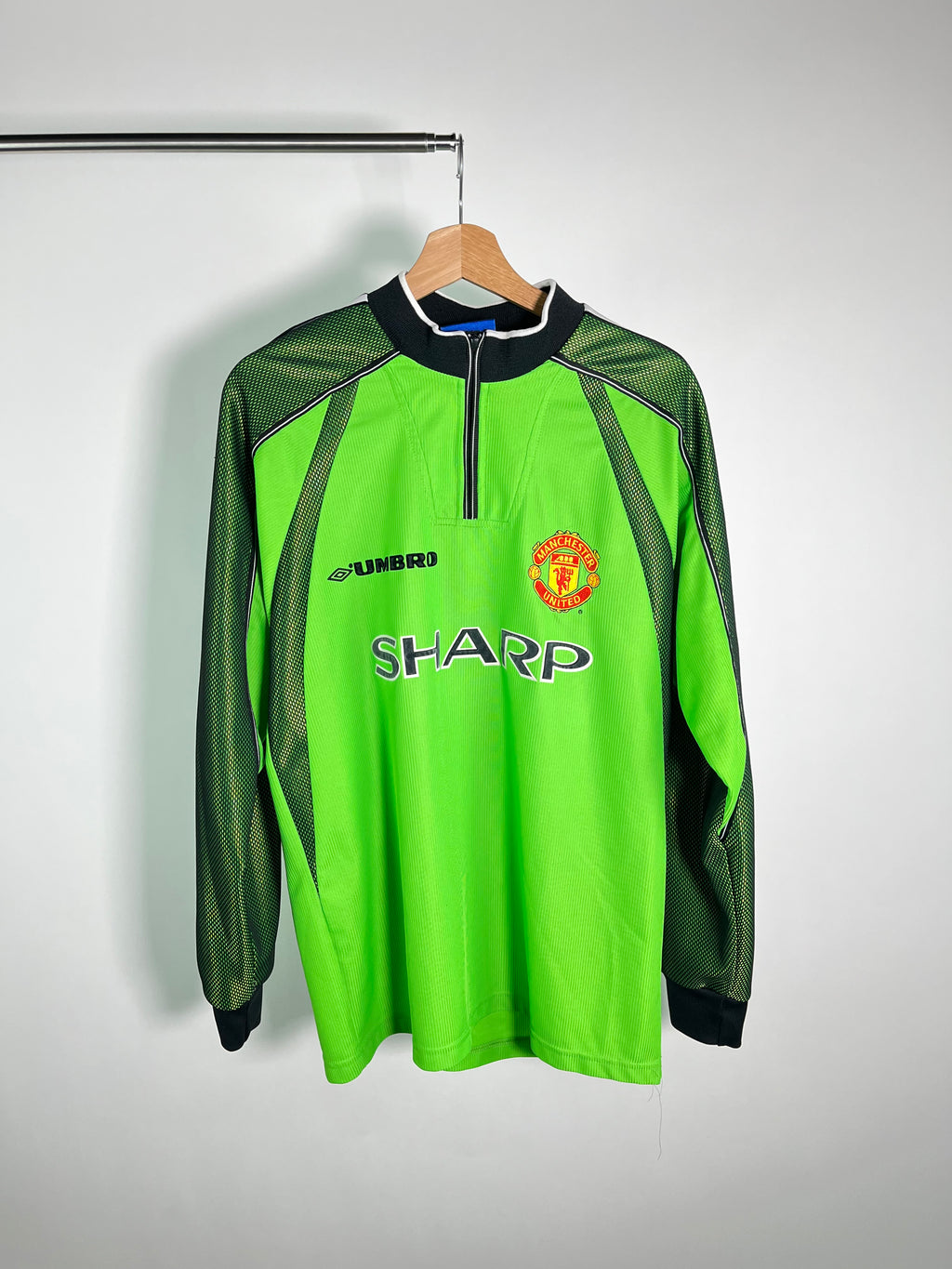 Jersey Manchester United Portero 1999 2000 Manga Larga Peter Schmeichel (M)