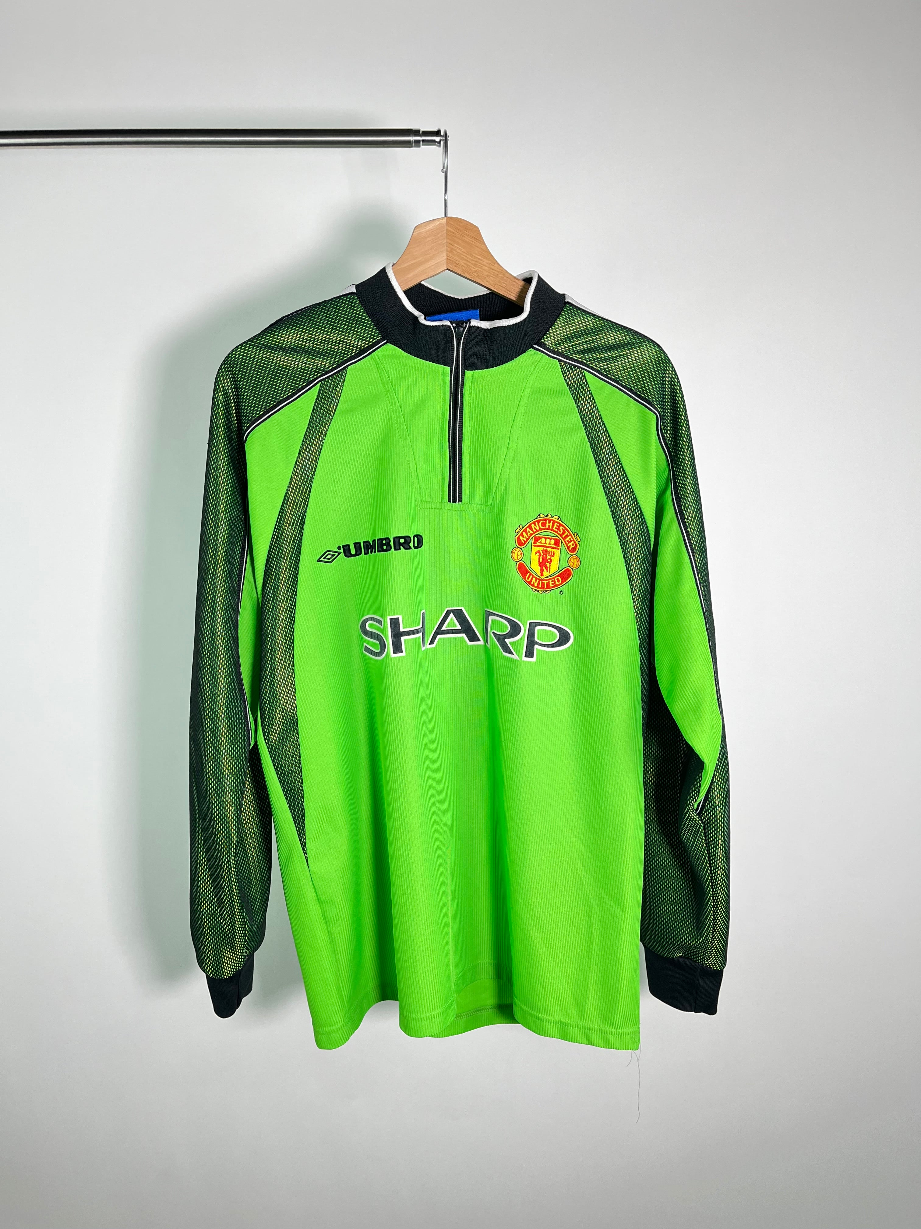 Jersey Manchester United Portero 1999 2000 Manga Larga Peter Schmeichel (M)