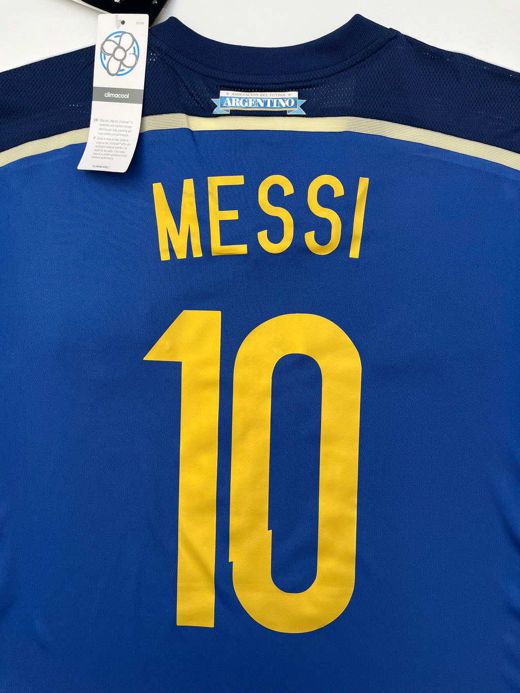 Jersey Argentina Visita 2014 2015 Lionel Messi (XL)