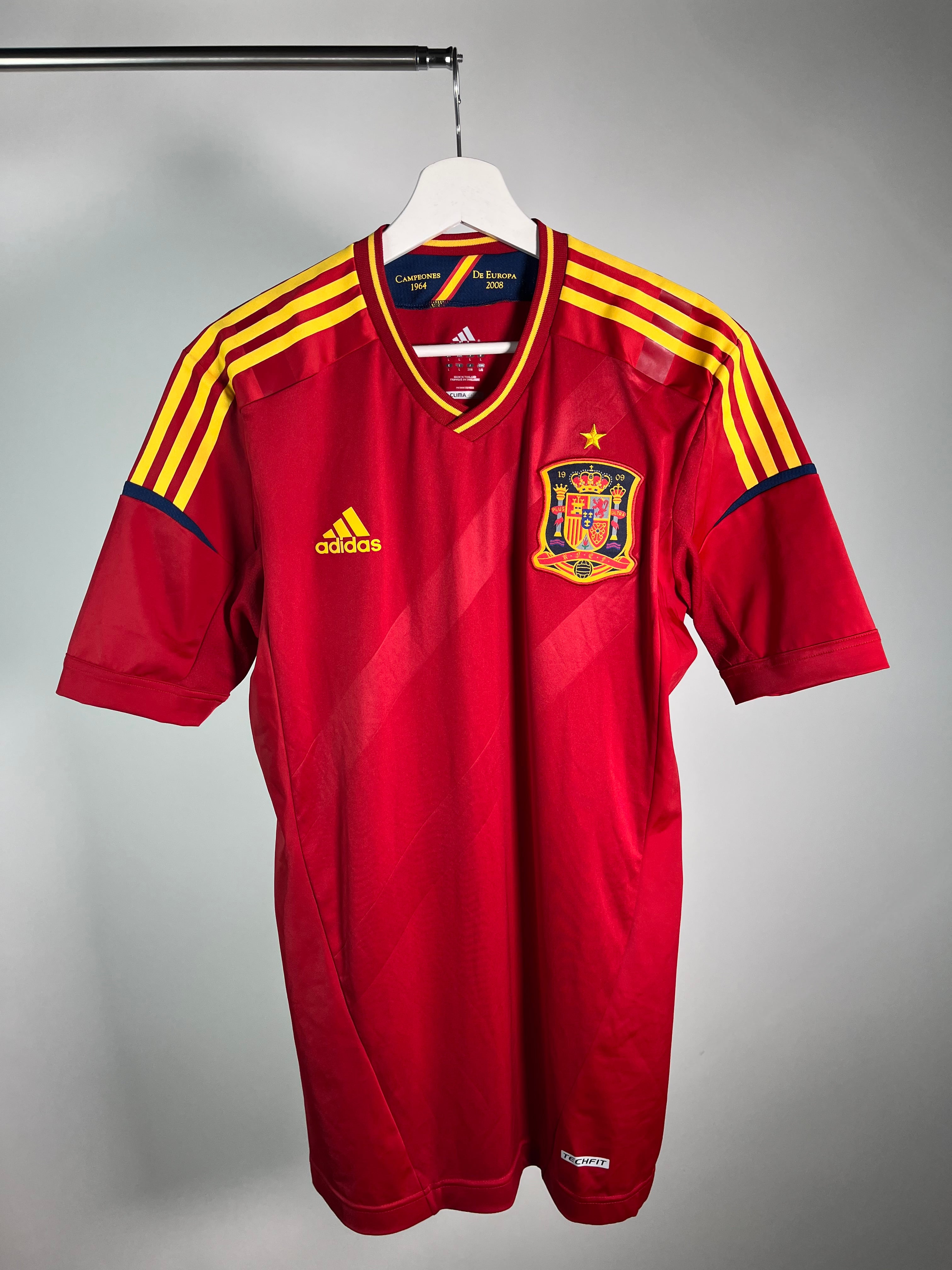 Jersey España Local 2012 2013 Versión Jugador Techfit (L)