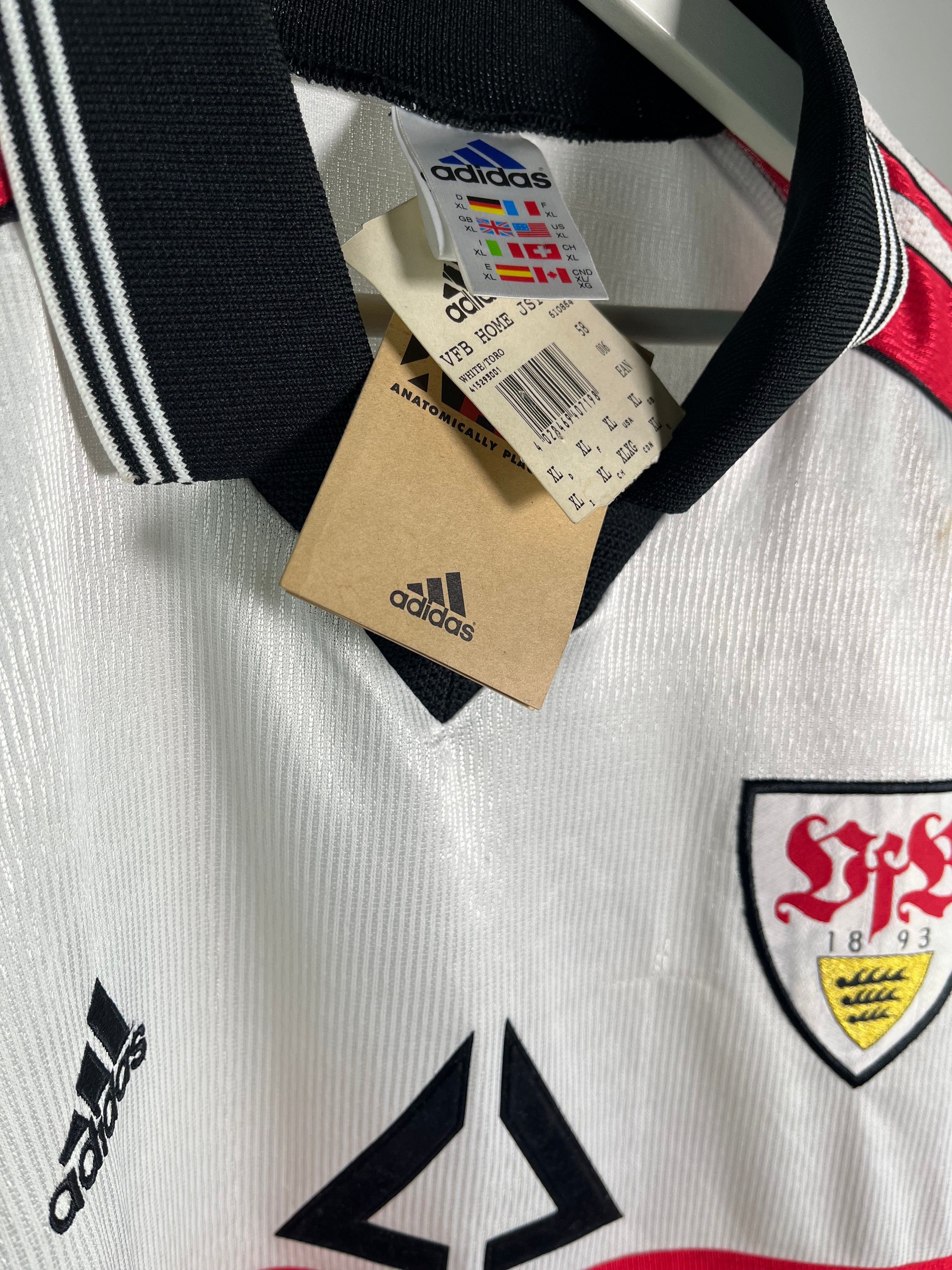 Jersey Stuttgart Local 1998 1999 *C/Etiquetas* (XL)