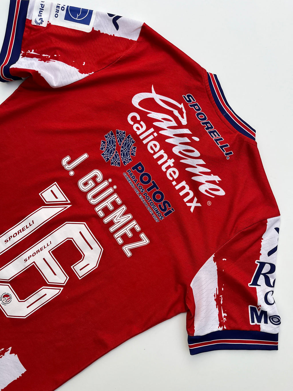 Jersey Atlético de San Luis Local 2022 2023 Match Worn Javier Güémez (M)