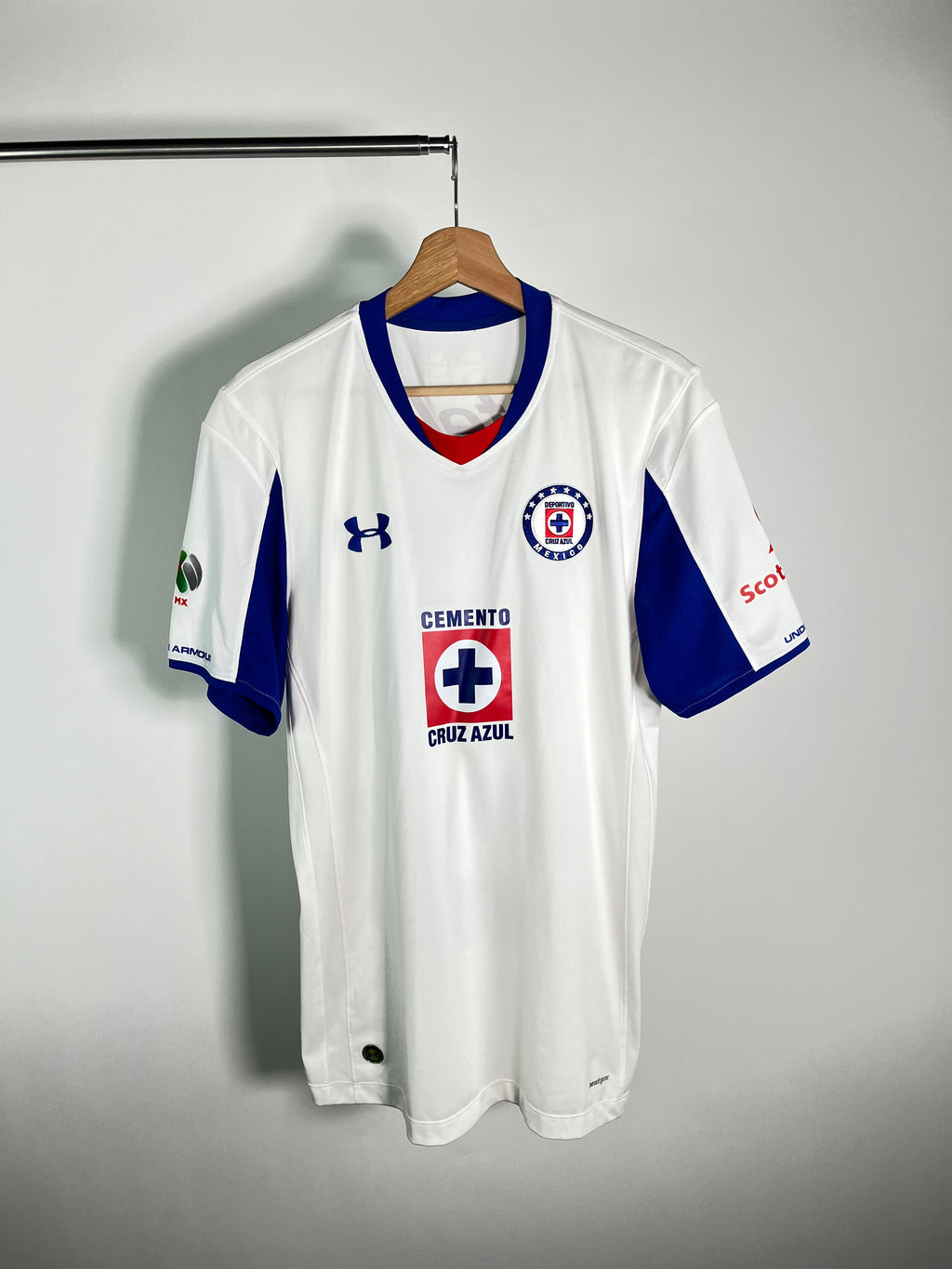 Jersey Cruz Azul Visita 2014 2015 Roque Santa Cruz (L)