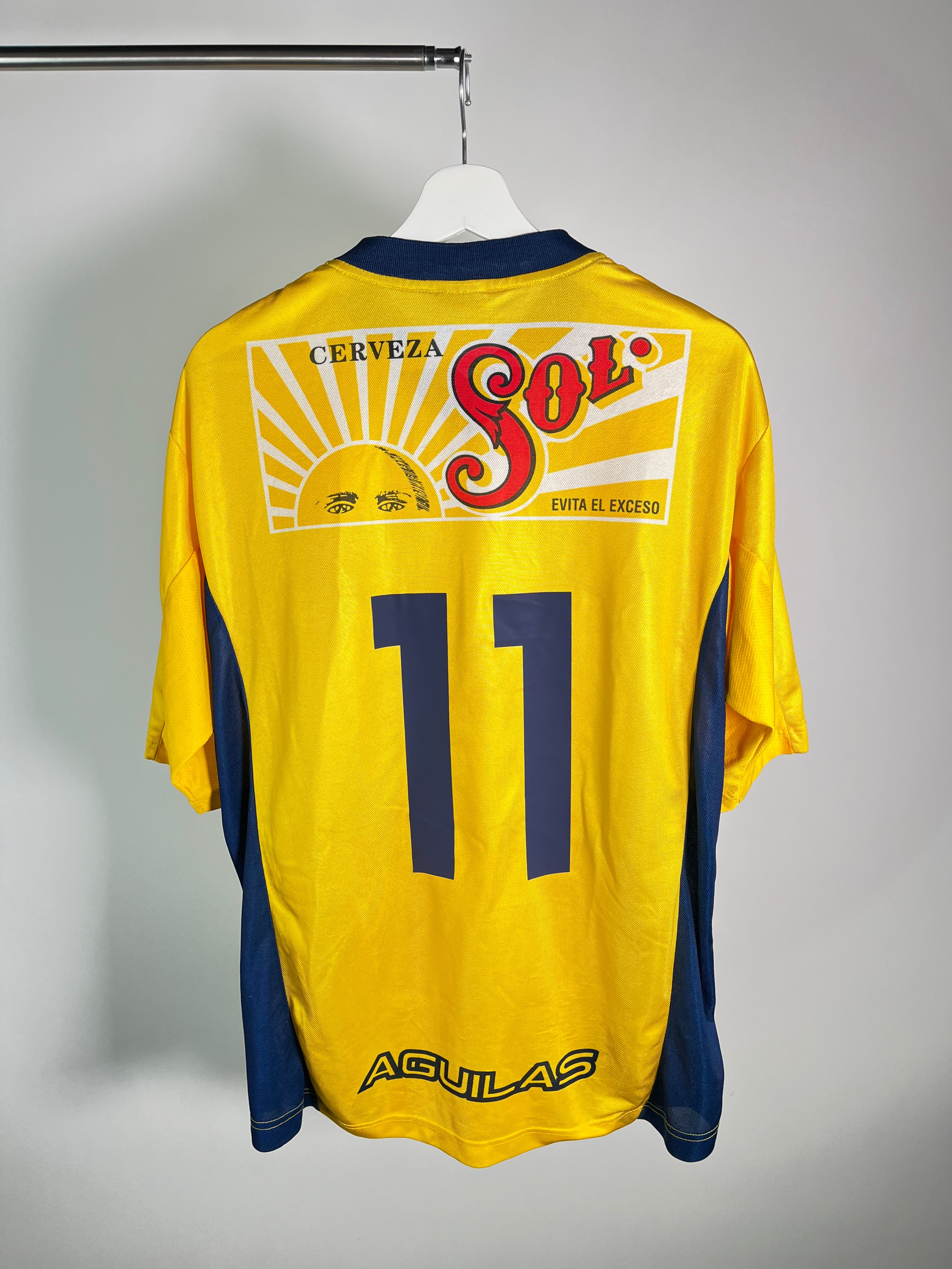 Jersey Club América Local 2000 2001 Iván Zamorano (L)
