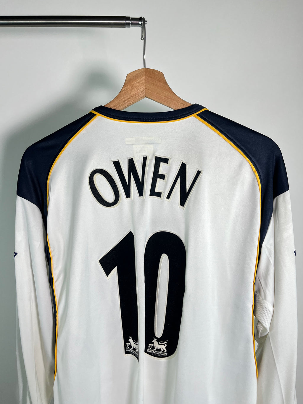 Jersey Liverpool Tercera 2002 2003 Manga Larga Michael Owen (XL)