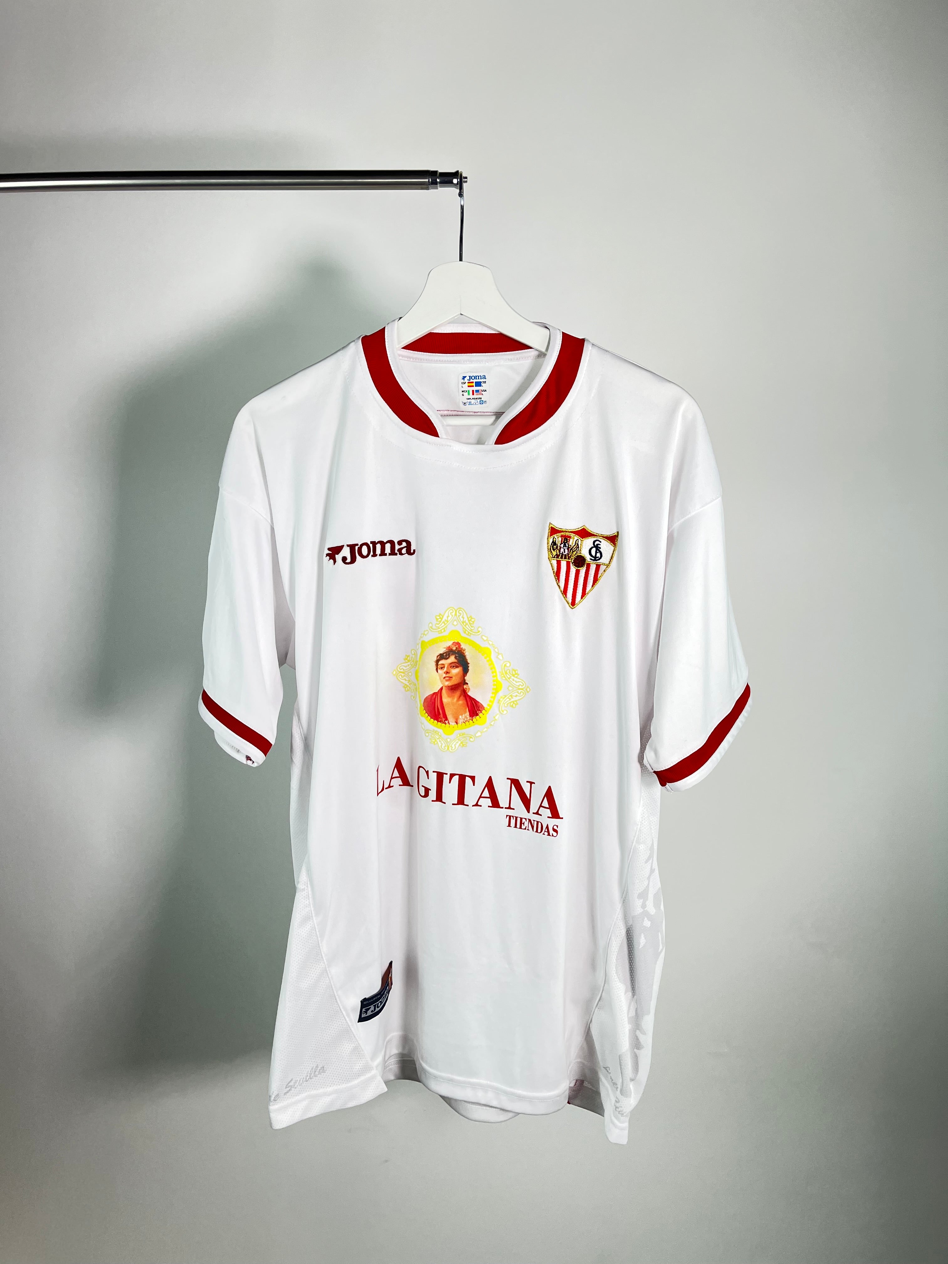 Jersey Sevilla Local 2003 2004 Gerardo Torrado (L)