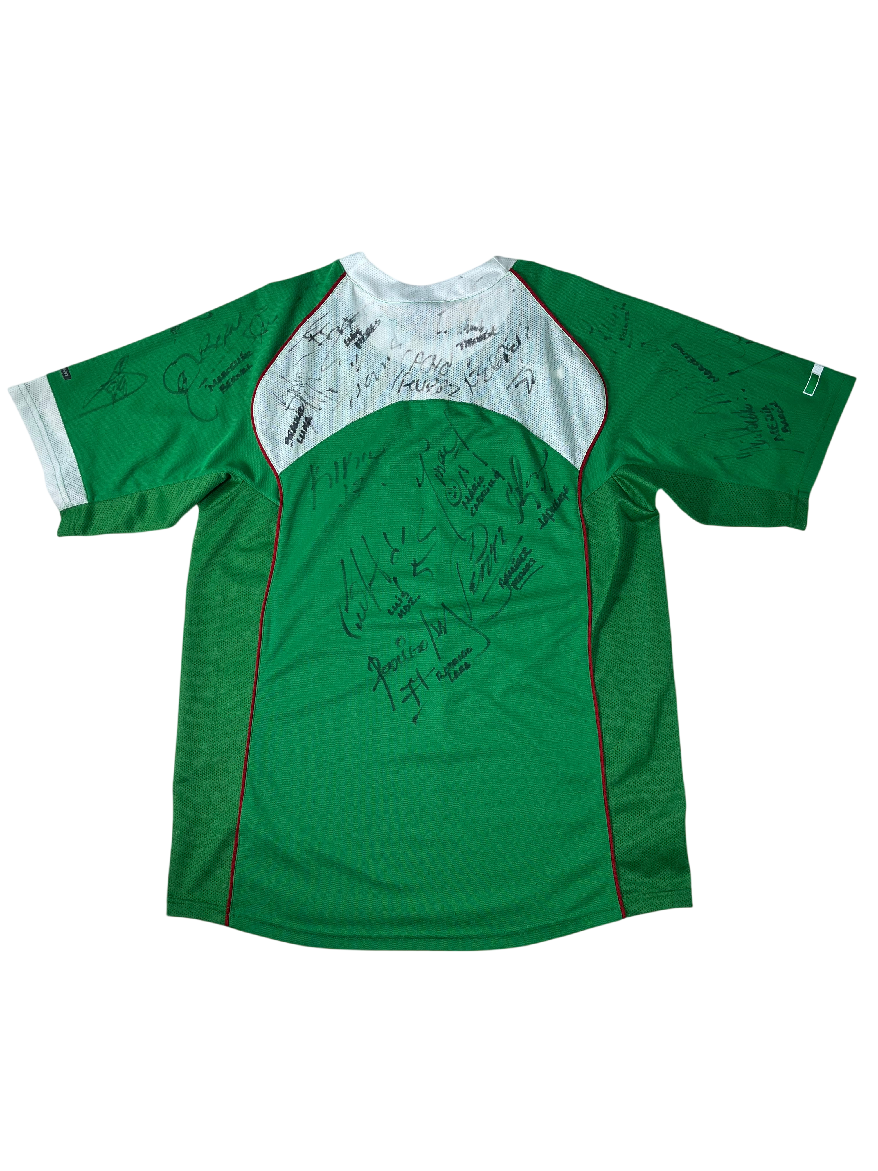 Jersey México Local 2005 2006 Autografiado (L)