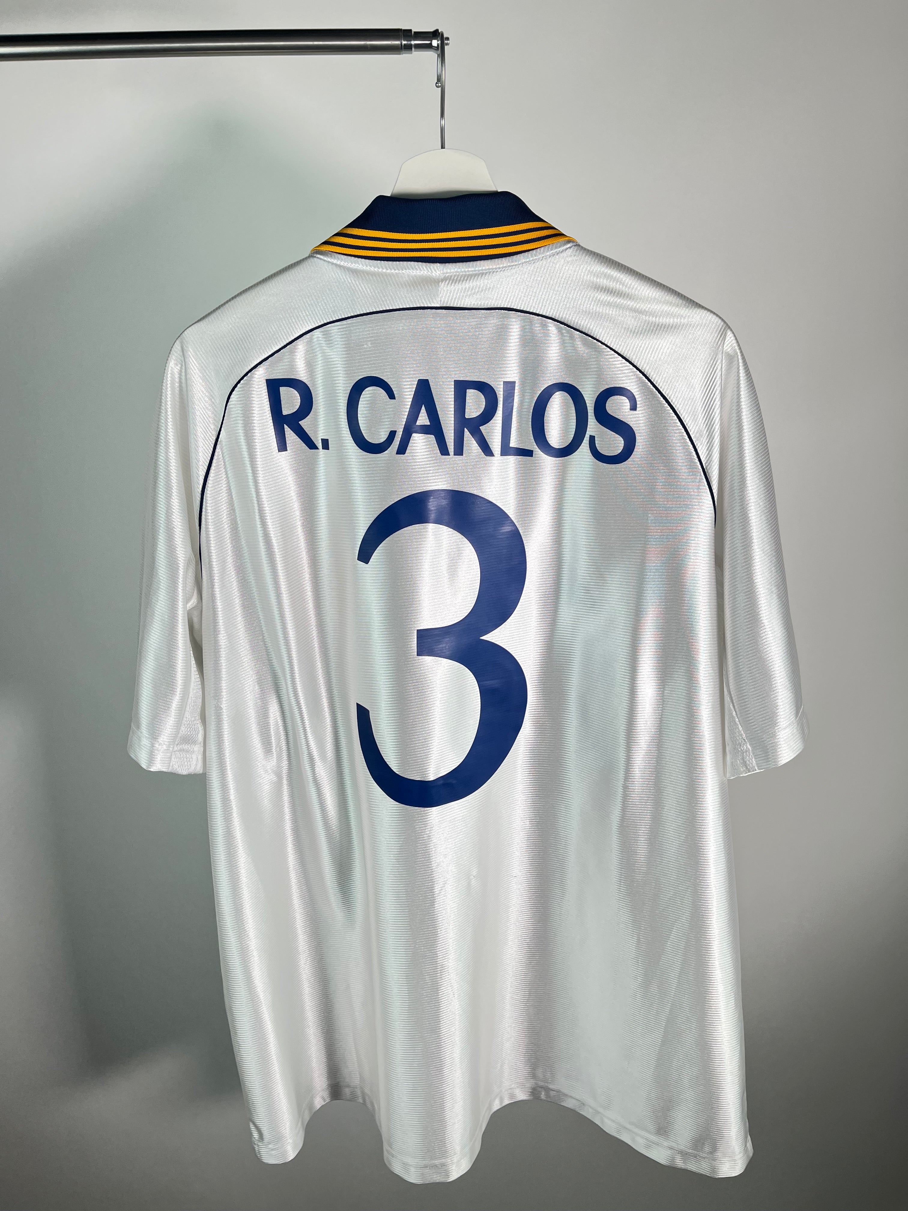 Jersey Real Madrid Local 1999 2000 *Reedición* Roberto Carlos (XL)