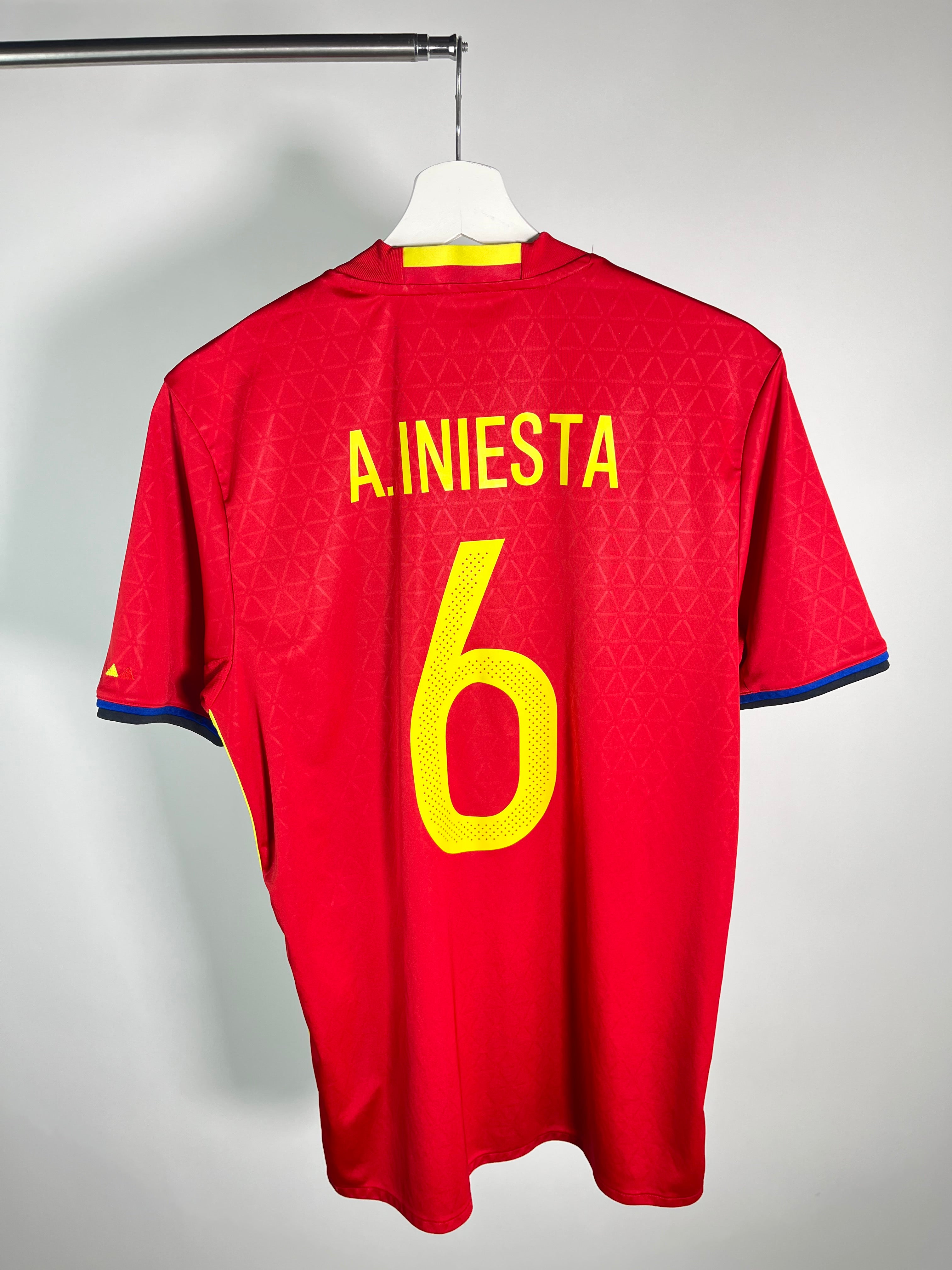 Jersey España Local 2016 2018 Andrés Iniesta (M)
