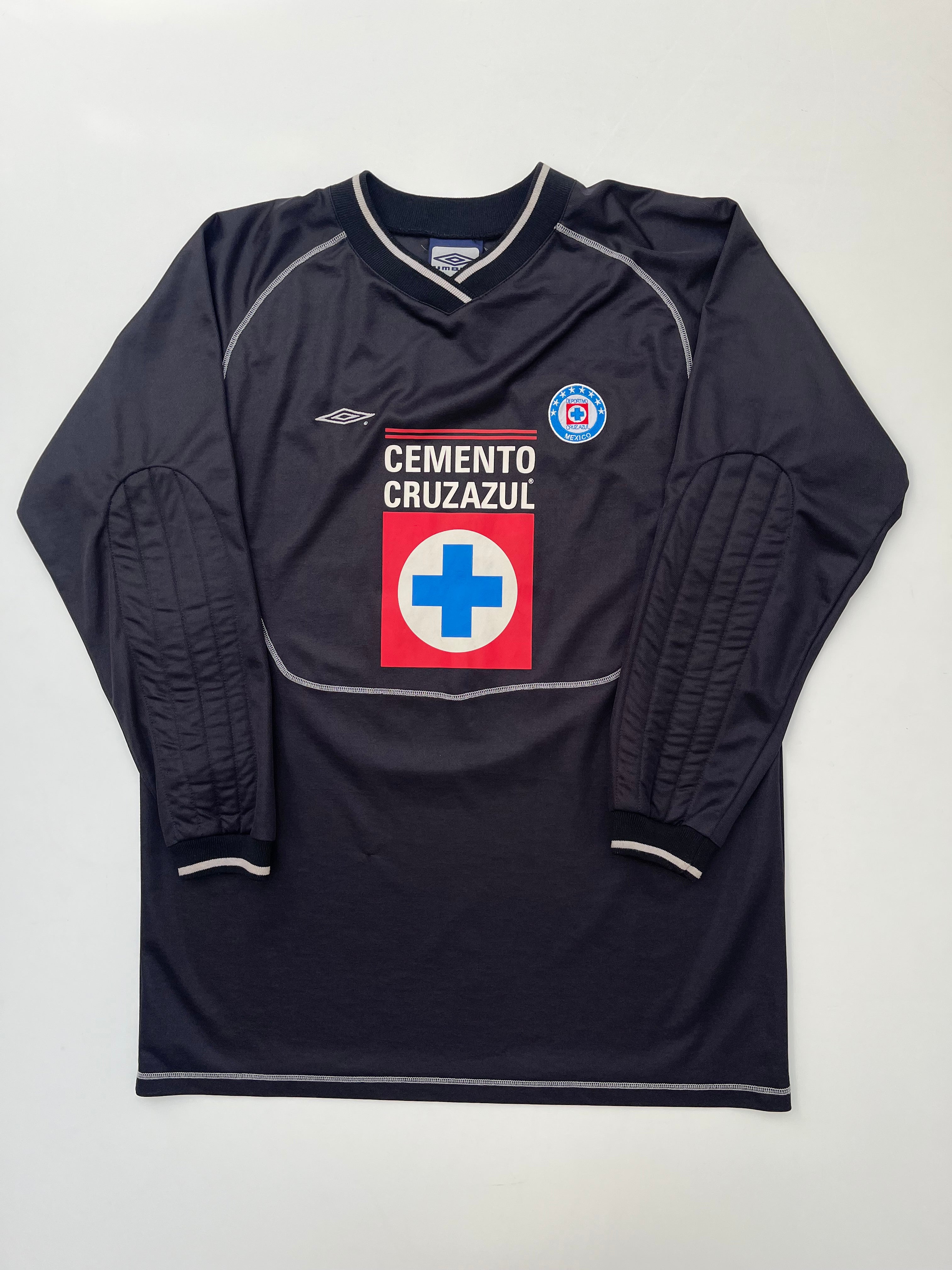 Jersey Cruz Azul Portero 2003 2004 Match Worn Adrián Zermeño (XL)