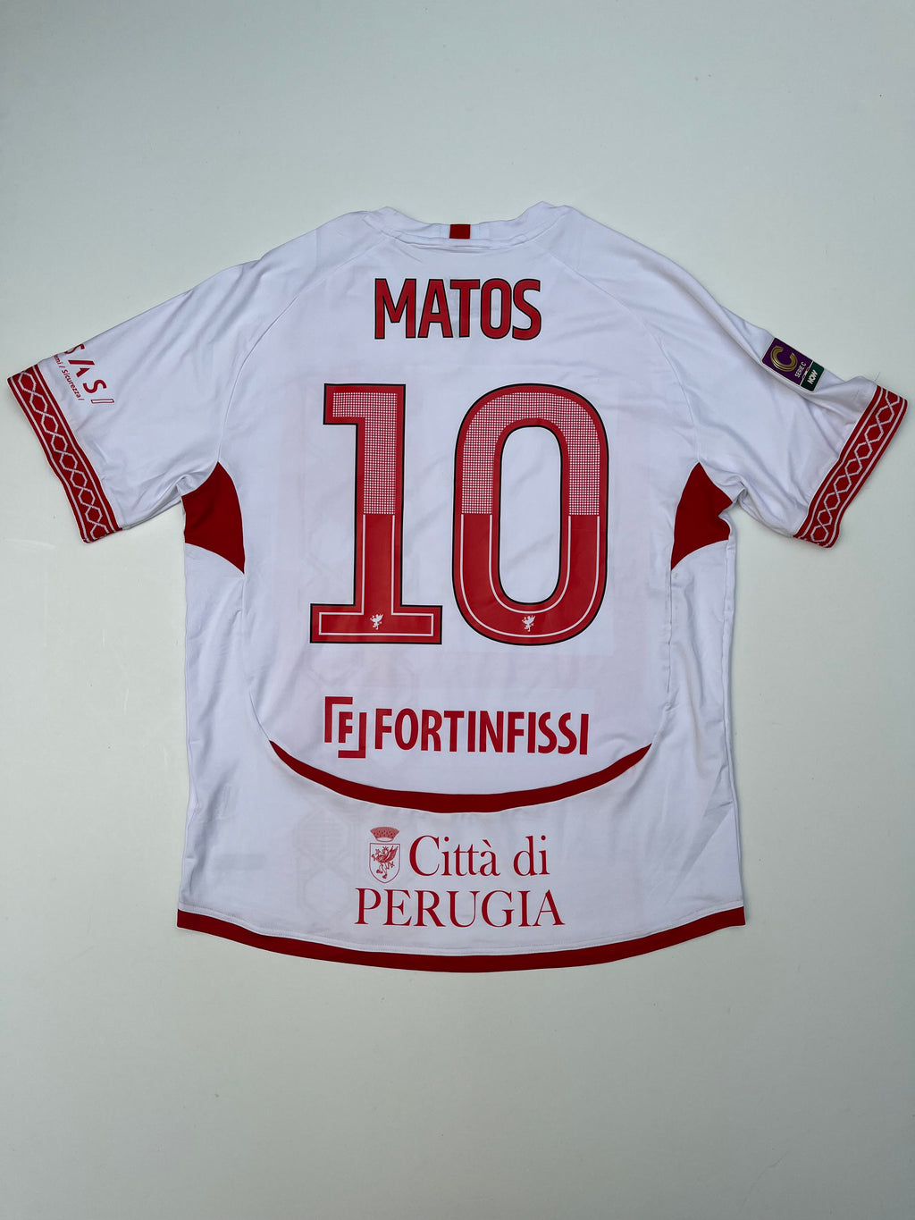 Jersey Perugia Visita 2024 2025 Match Worn Ryder Matos (L)