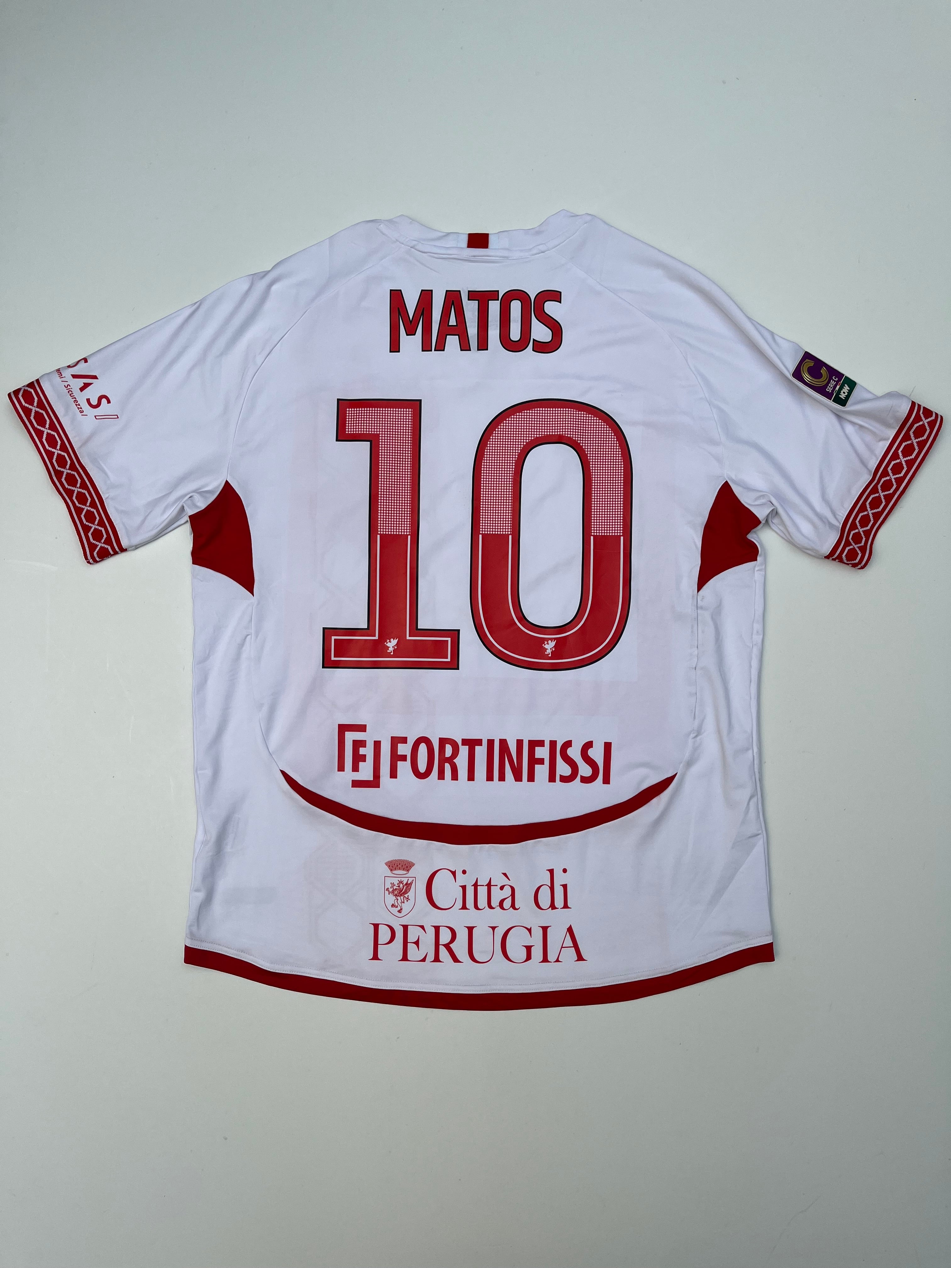 Jersey Perugia Visita 2024 2025 Match Worn Ryder Matos (L)