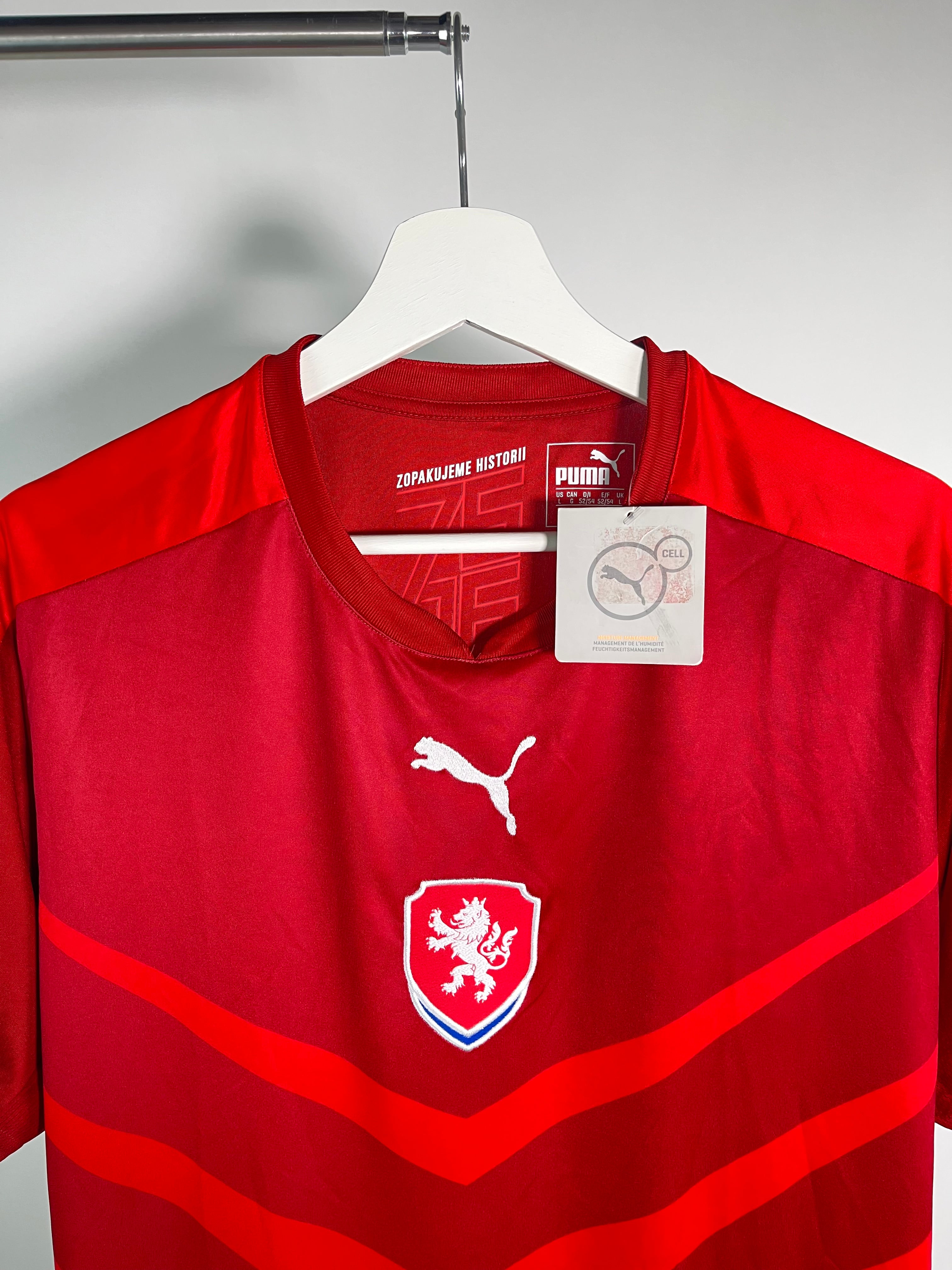 Jersey República Checa Local 2016 2018 *C/Etiquetas* (L)