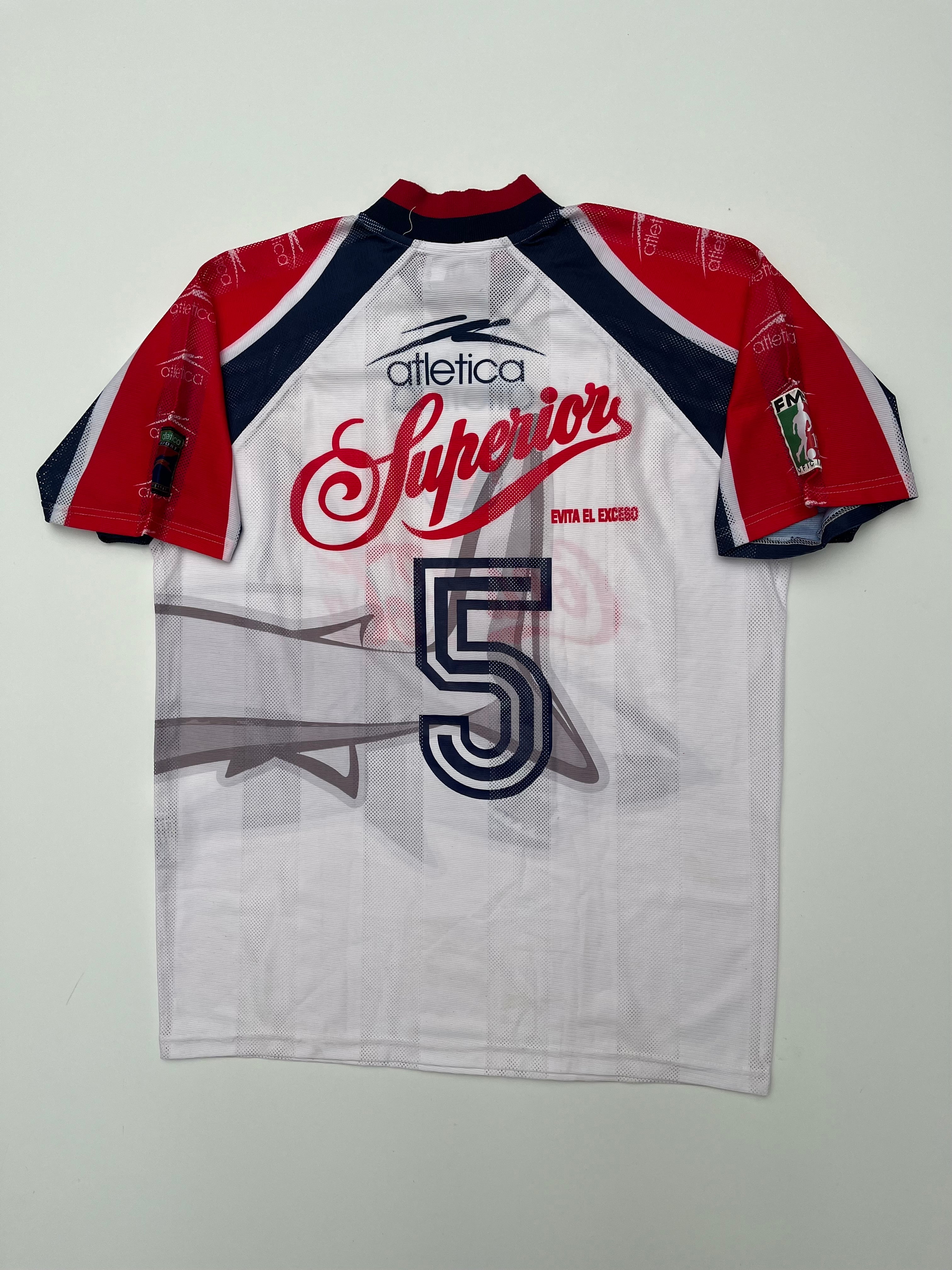 Jersey Veracruz Visita 1998 1999 Match Worn Miguel Murillo (XL)