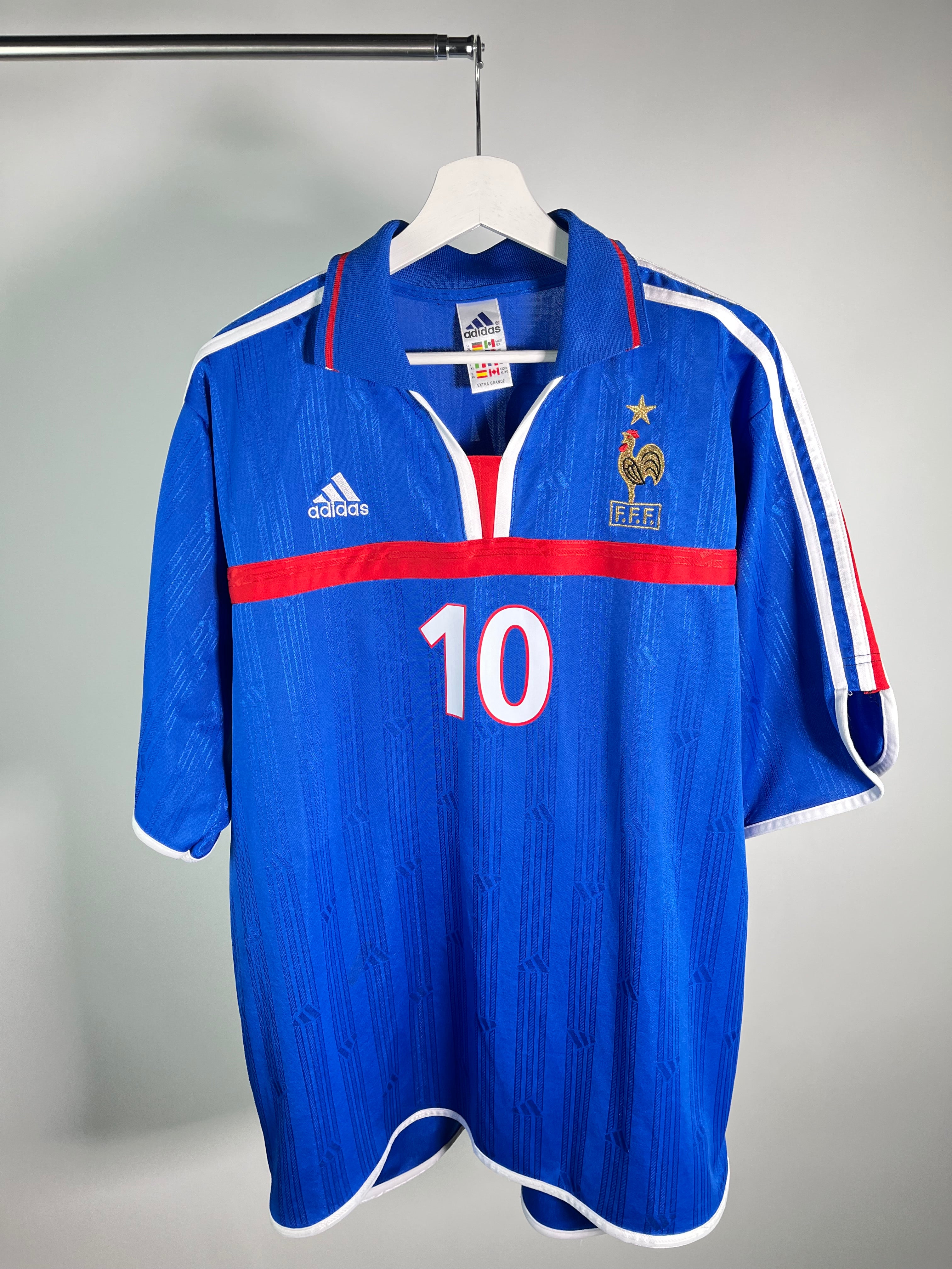 Jersey Francia Local 2000 2002 Zinedine Zidane (XL)