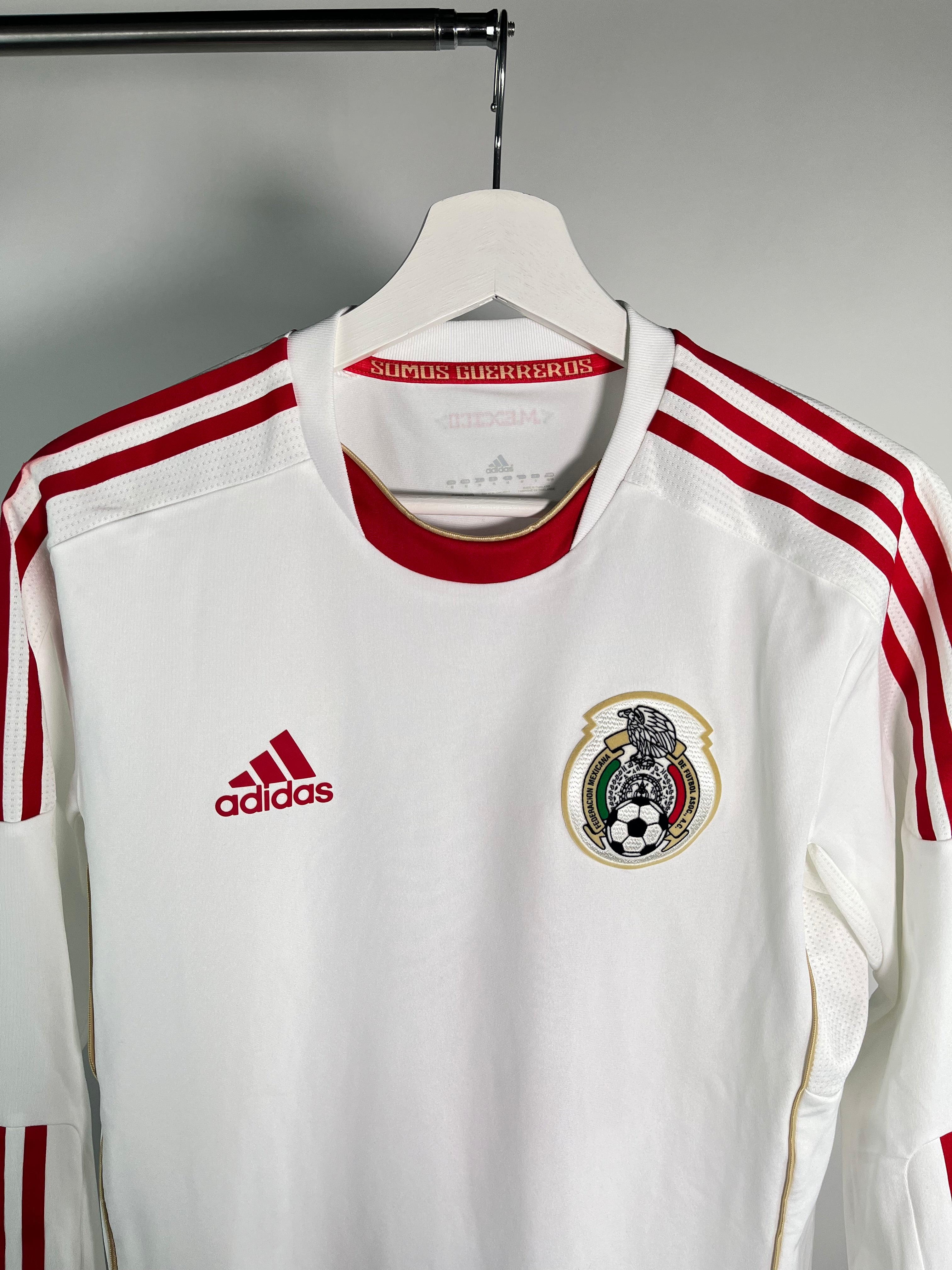 Jersey México Visita 2011 2012 Manga Larga Versión Jugador Rafael Márquez (M)