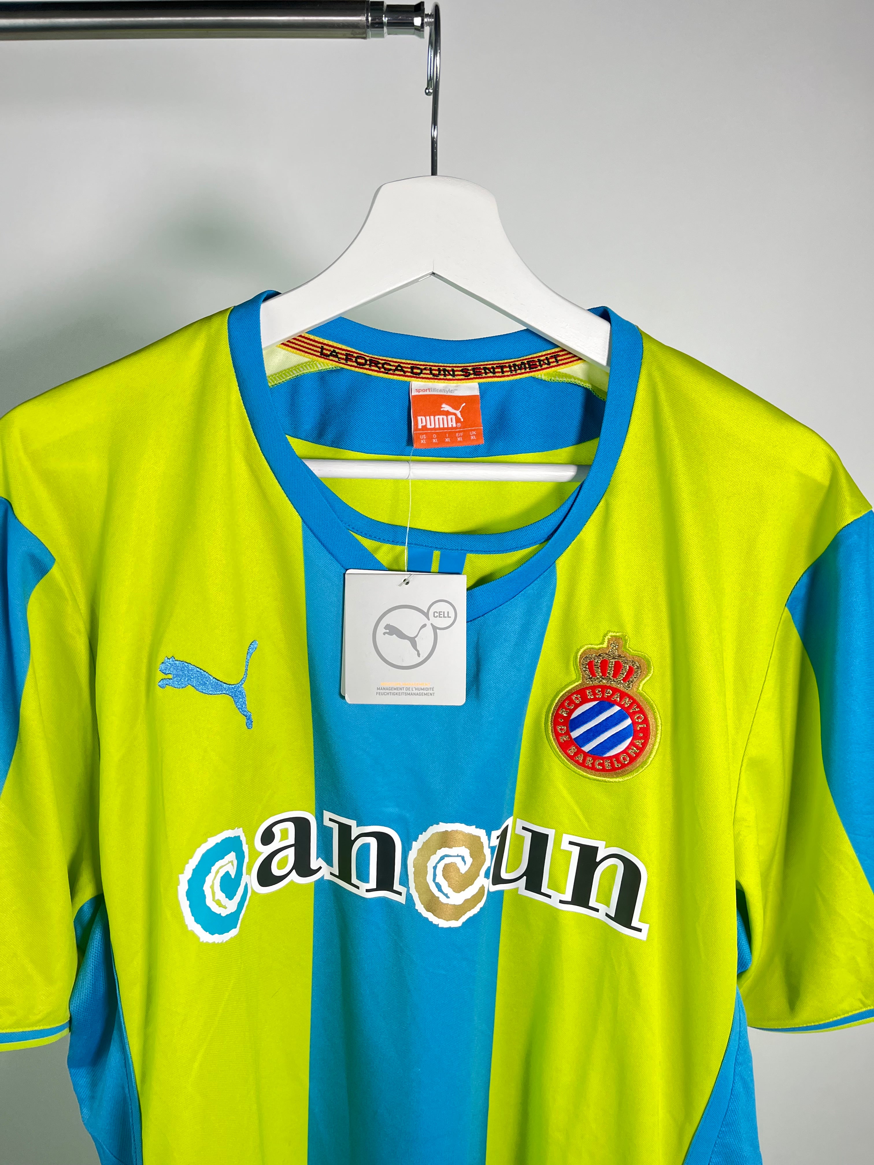 Jersey Espanyol de Barcelona Tercera 2013 2014 *C/Etiquetas* (XL)