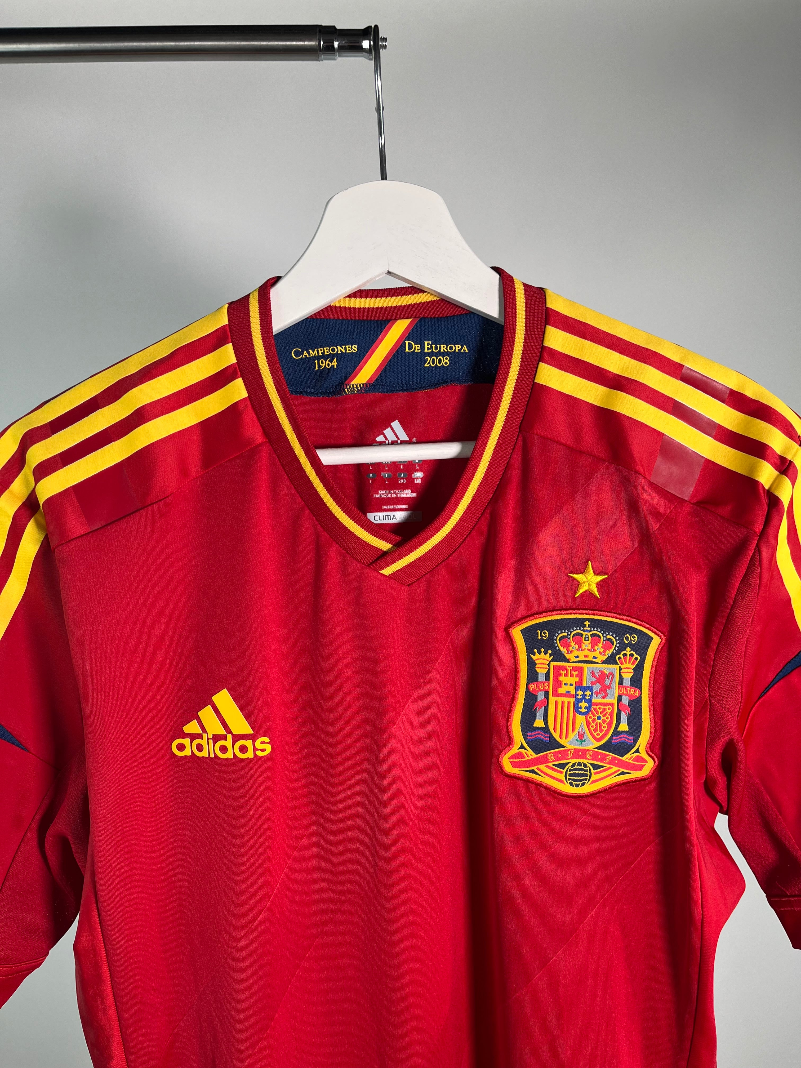 Jersey España Local 2012 2013 Versión Jugador Techfit (L)