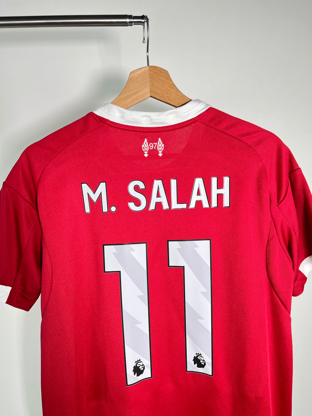 Jersey Liverpool Local 2025 2026 Mohamed Salah (L Mujer)