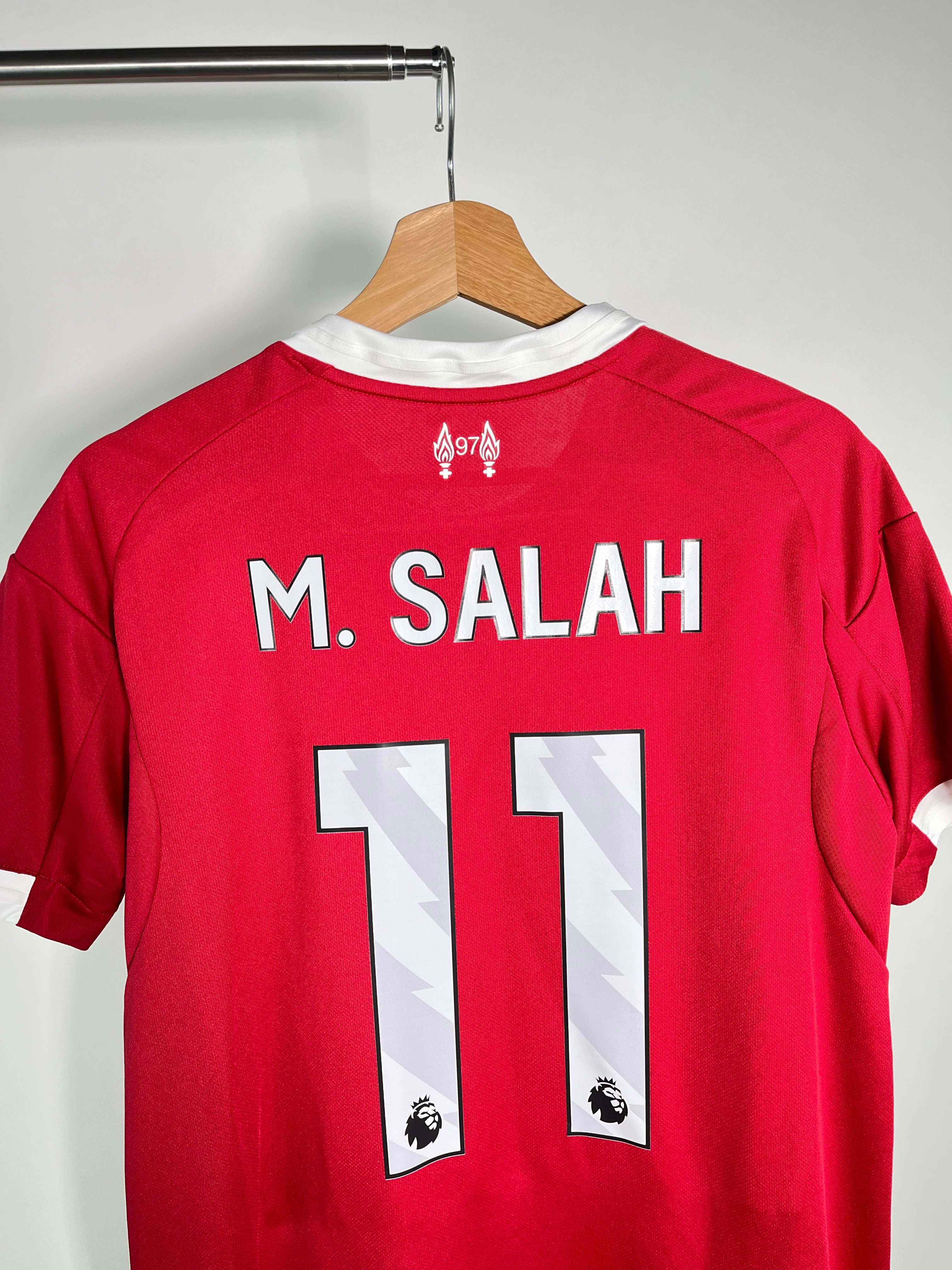Jersey Liverpool Local 2025 2026 Mohamed Salah (L Mujer)