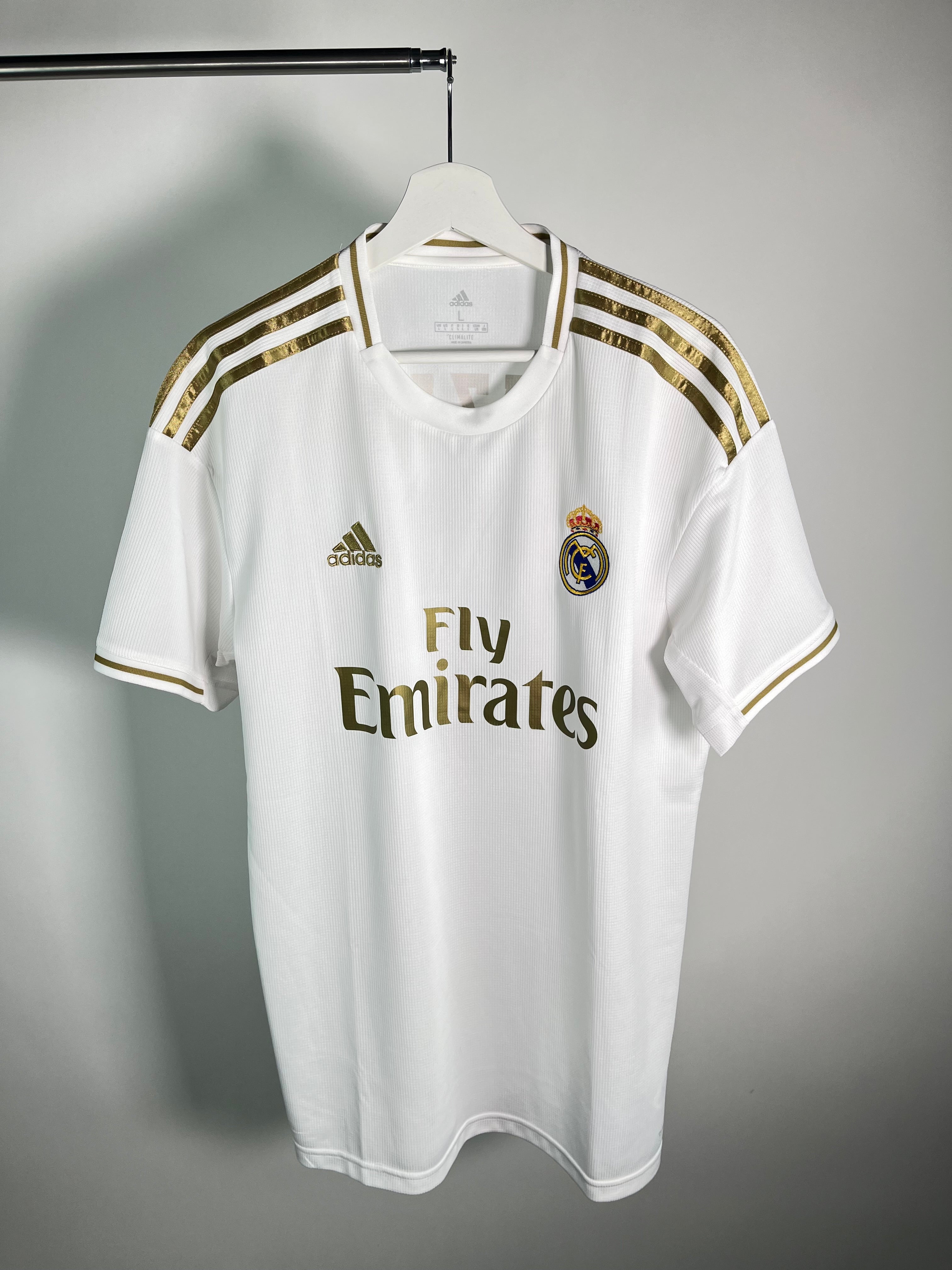 Jersey Real Madrid Local 2019 2020 Eden Hazard (L)
