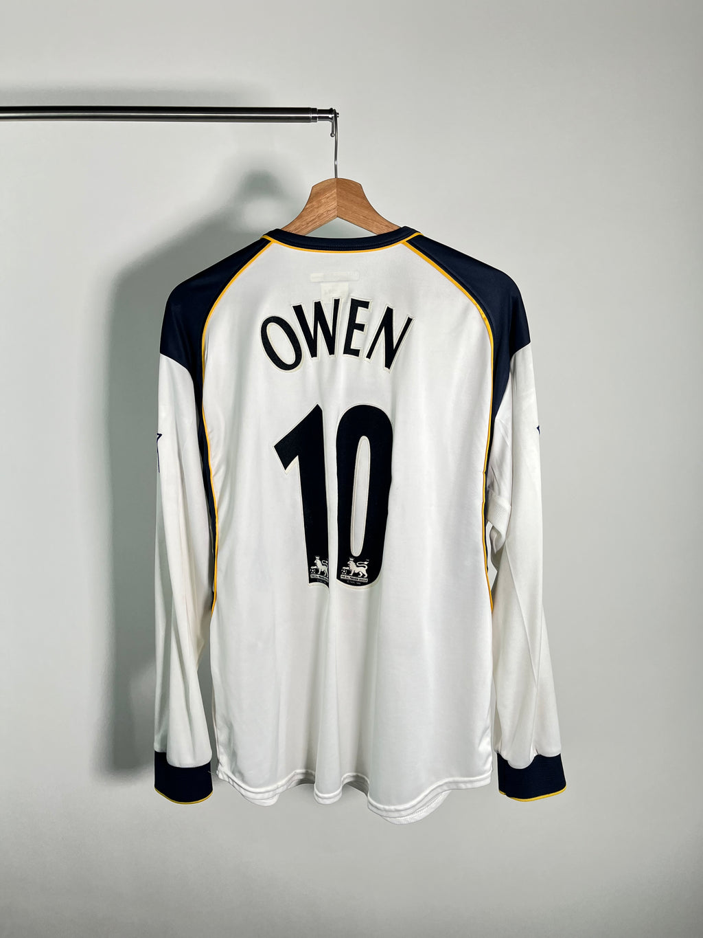 Jersey Liverpool Tercera 2002 2003 Manga Larga Michael Owen (XL)