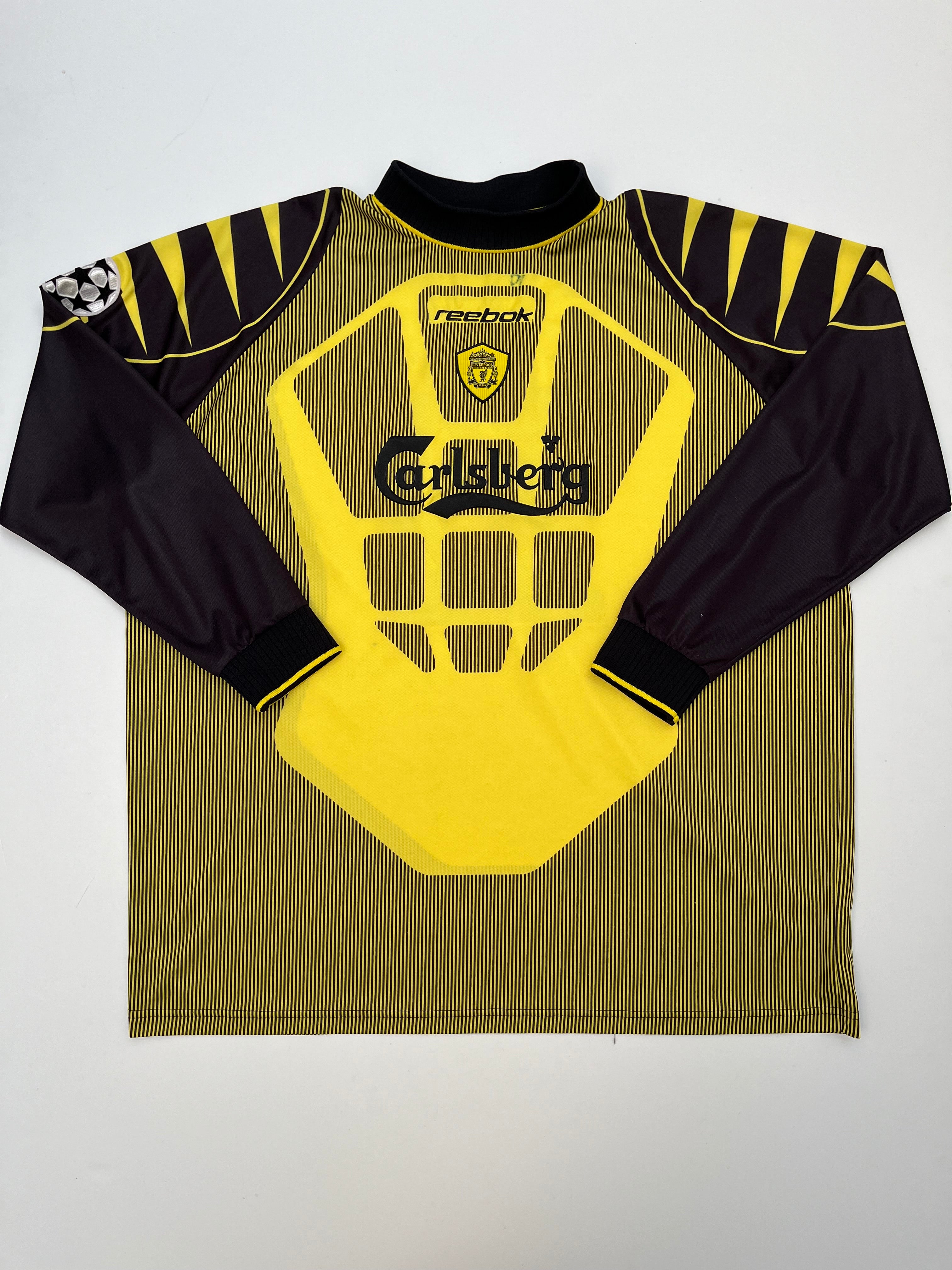 Jersey Liverpool Portero 2001 2002 Chris Kirkland (XXL)