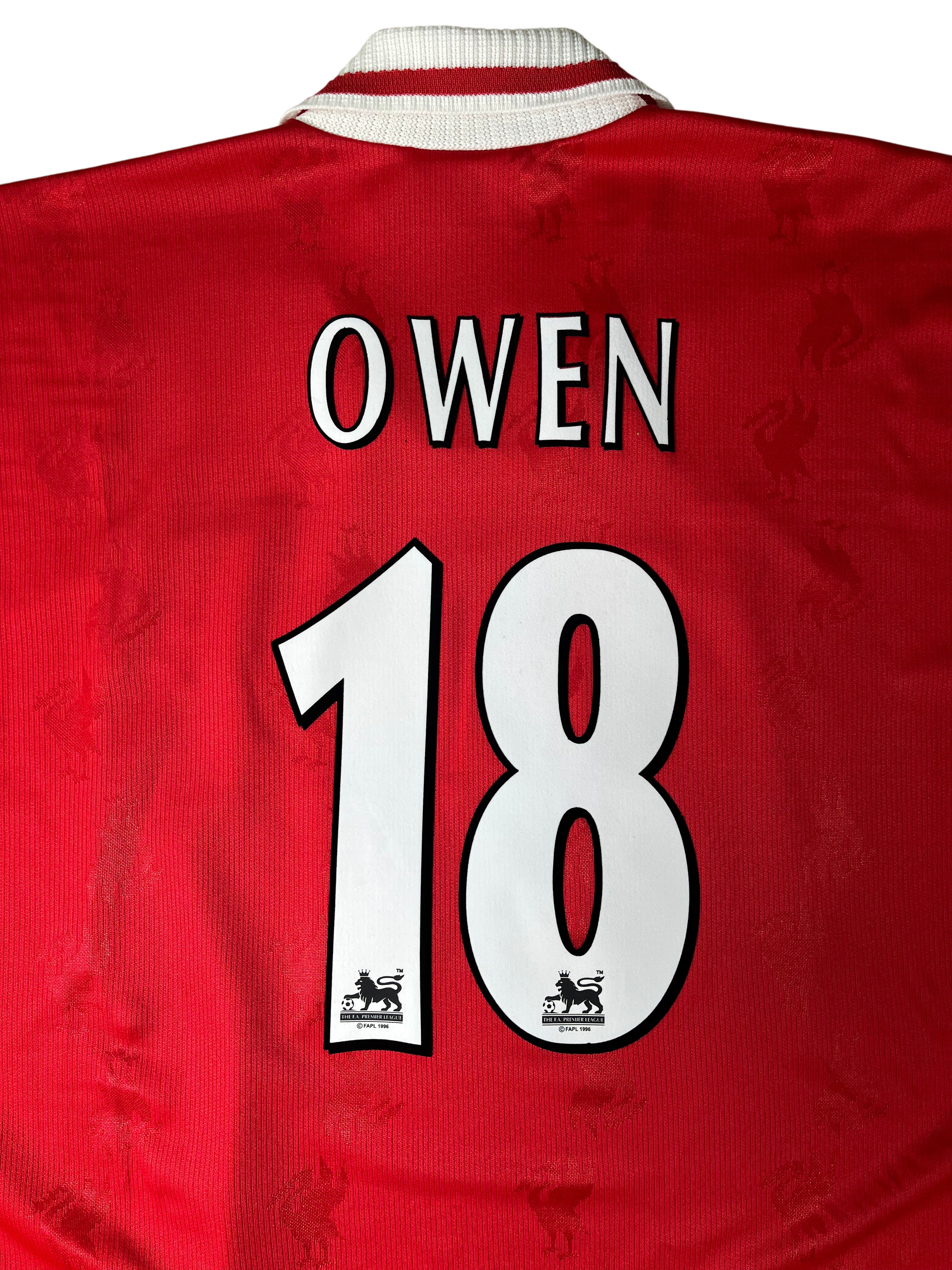 Jersey Liverpool Local 1997 1998 Michael Owen (L)