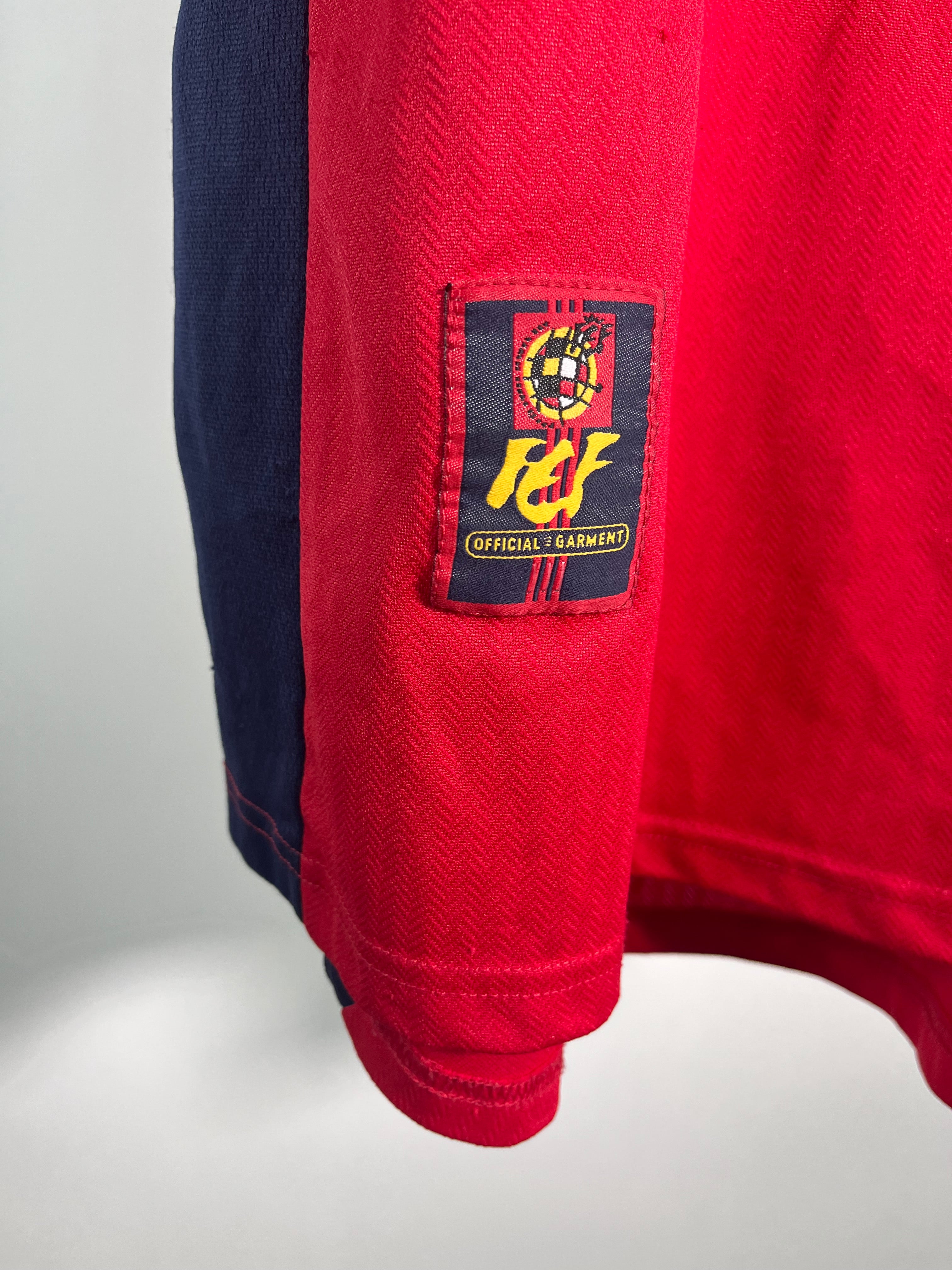 Jersey España Local 1998 2000 Raúl González (XL)