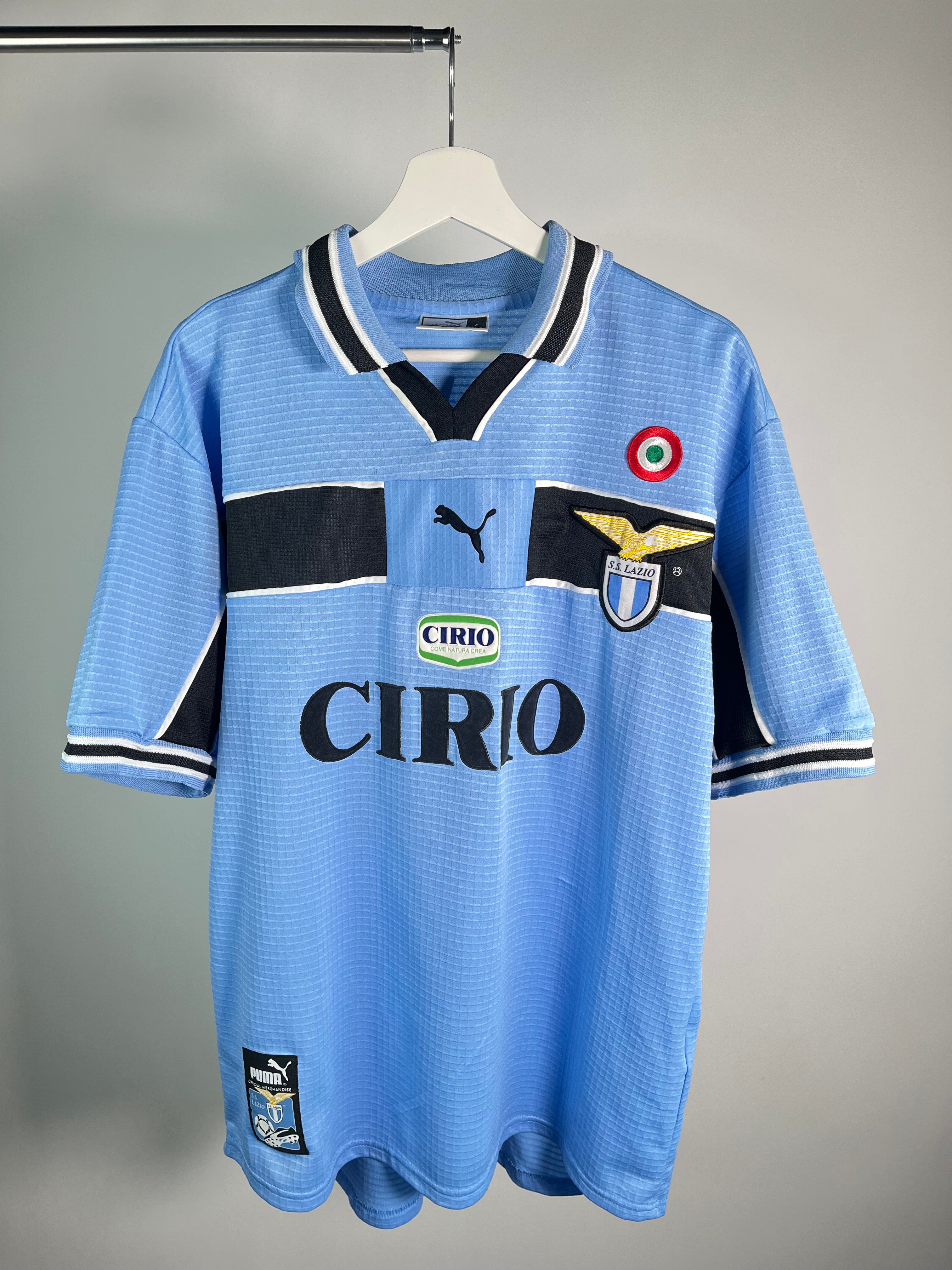 Jersey Lazio Local 1999 2000 Pavel Nedvěd (L)