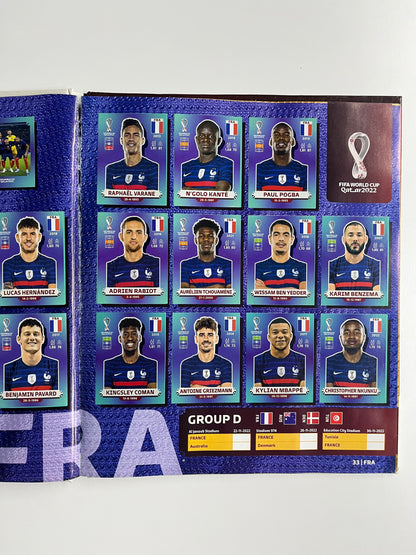 Álbum Panini Mundial Qatar 2022 Edición Pasta dura (Completo)