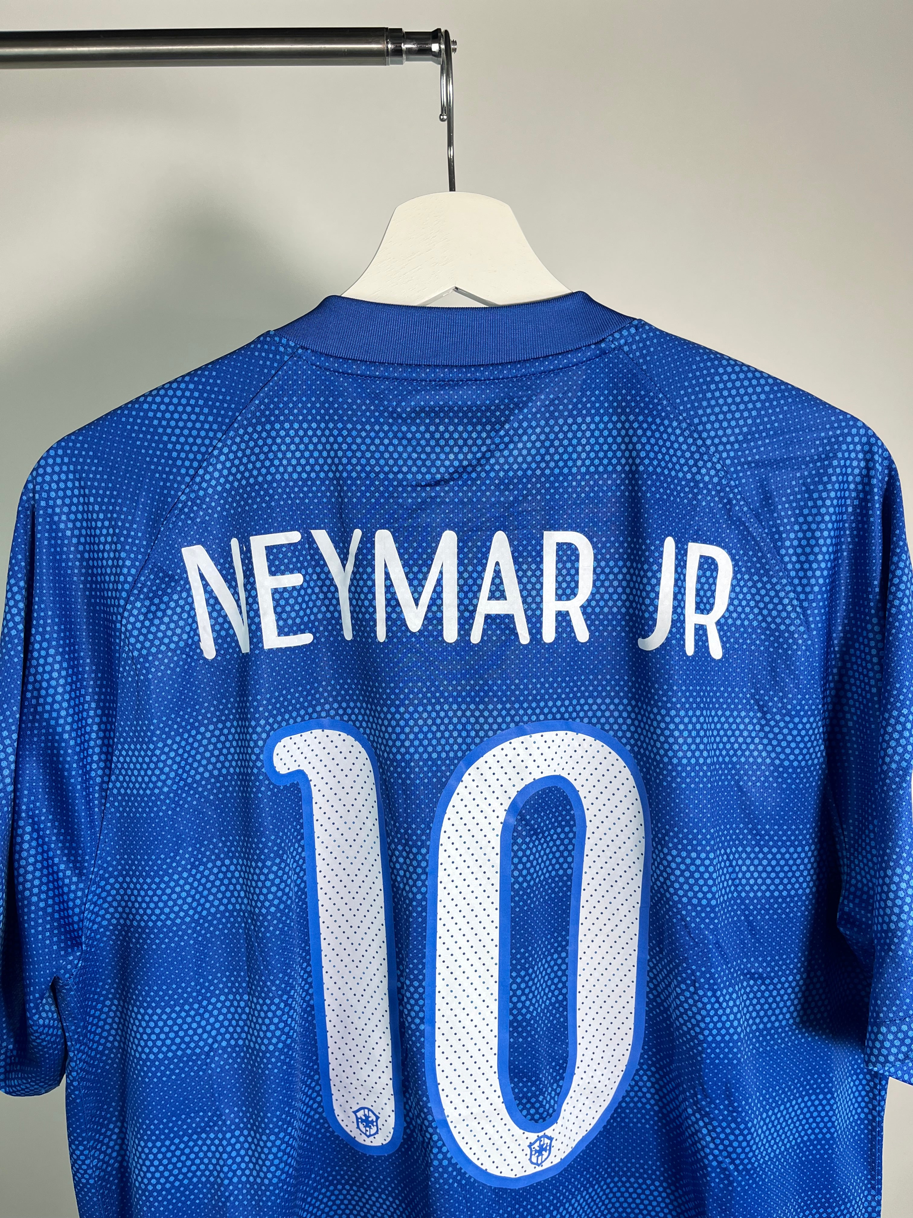 Jersey Brasil Visita 2014 2016 *Mundial Brasil* Neymar Jr (L)