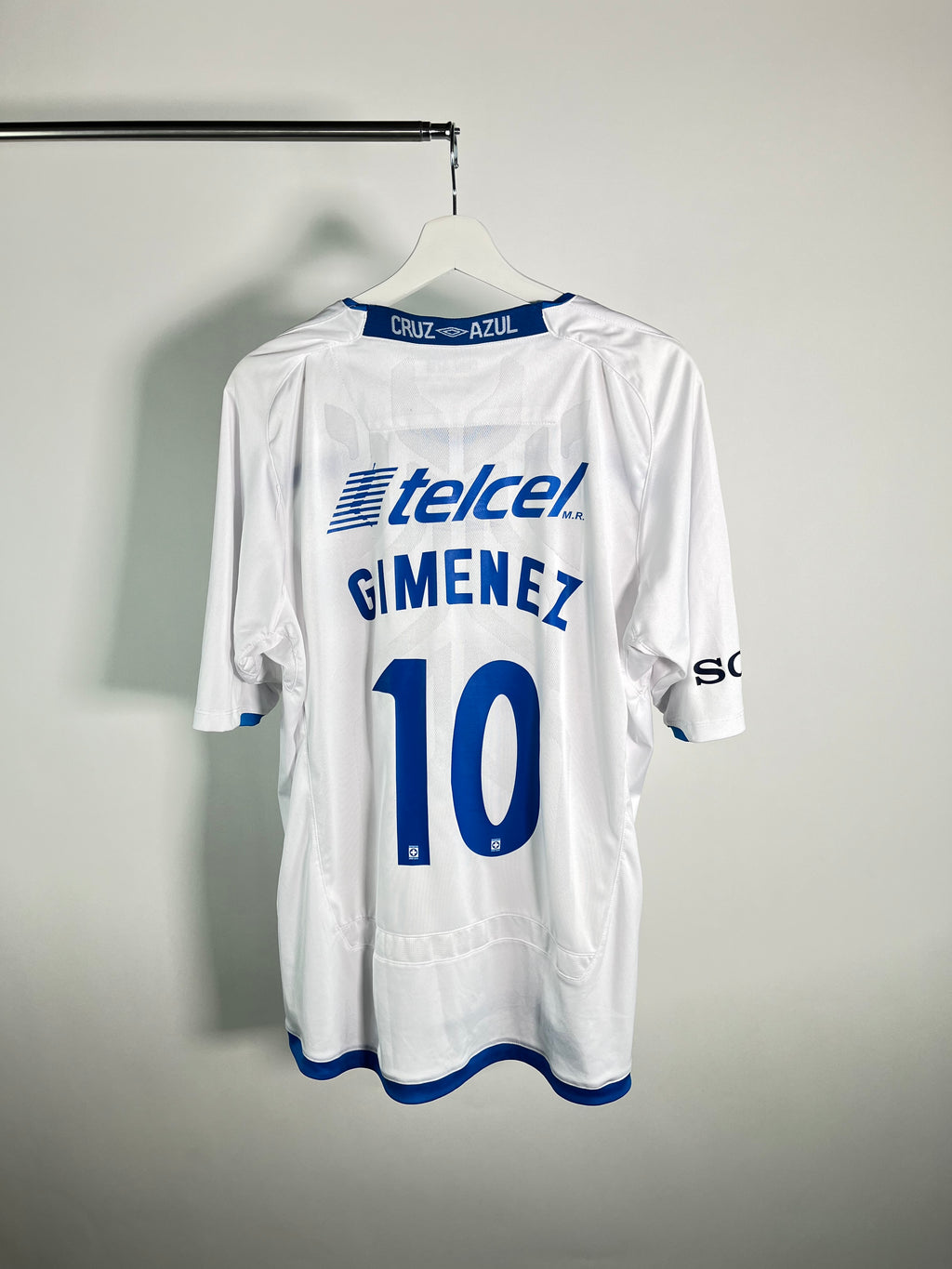 Jersey Cruz Azul Visita 2009 2010 Christian “Chaco” Giménez (L)