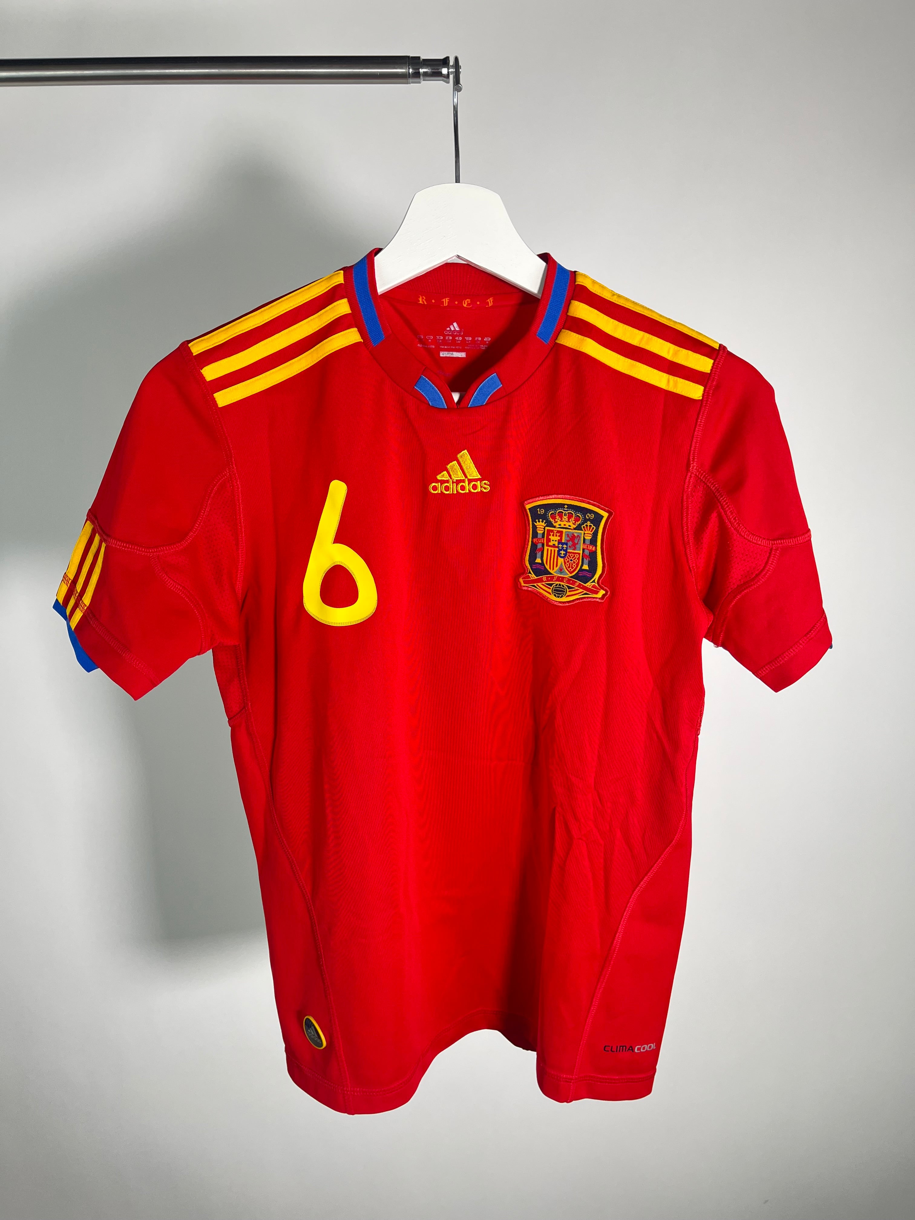 Jersey España Local 2010 2012 Andrés Iniesta (M Niño)