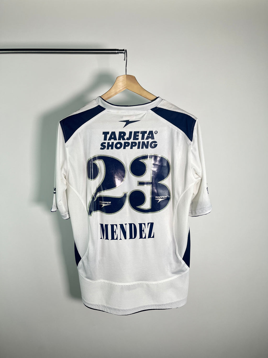 Jersey Velez Sarsfield Local 2007 2008 Match Worn Sebastián Méndez (M)