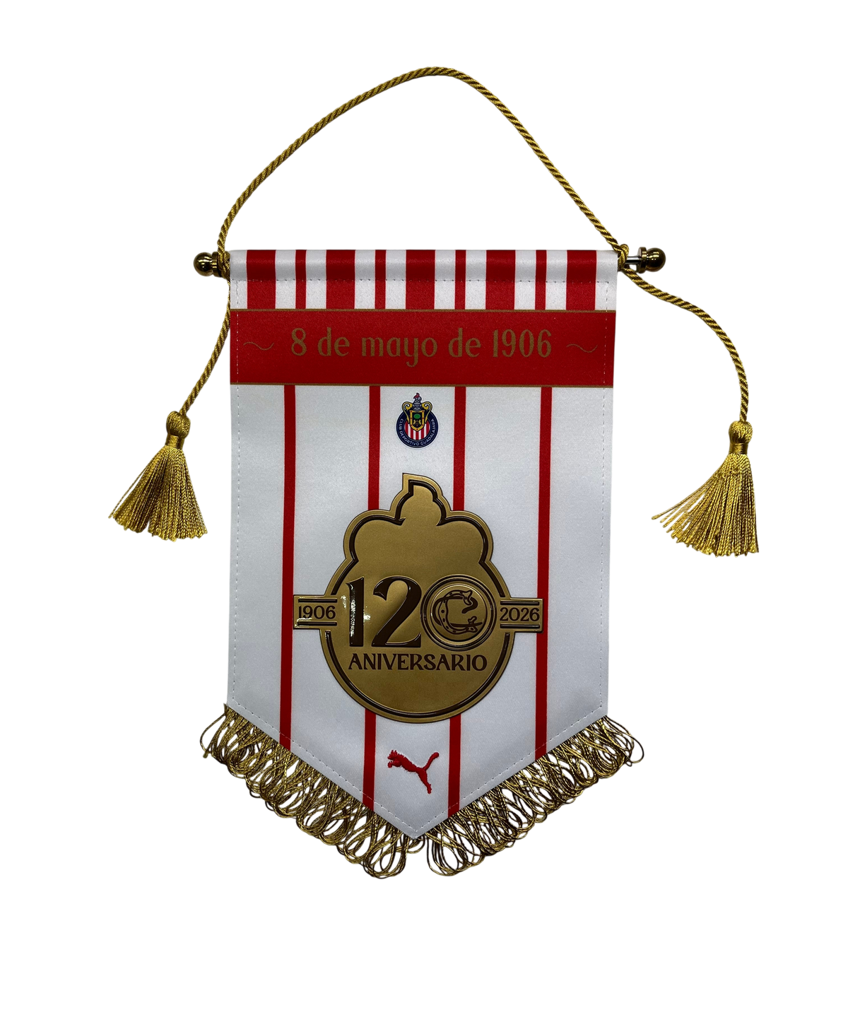 Jersey Chivas 120 Aniversario Foliado 3279/5000 Versión Jugador *Con Caja* (S)
