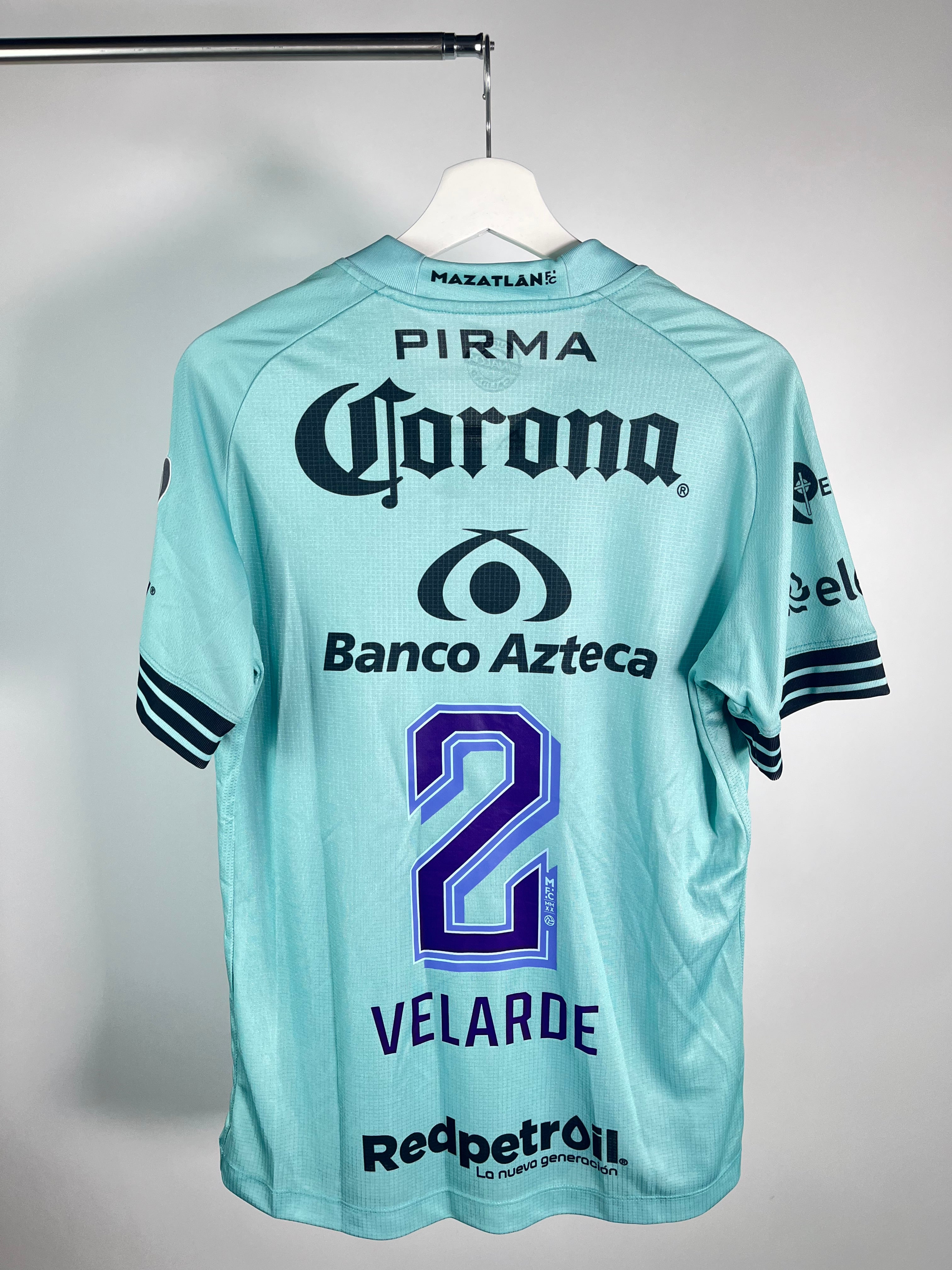 Jersey Mazatlán Visita 2020 2021 Match Worn Efraín "Chispa" Velarde (M)