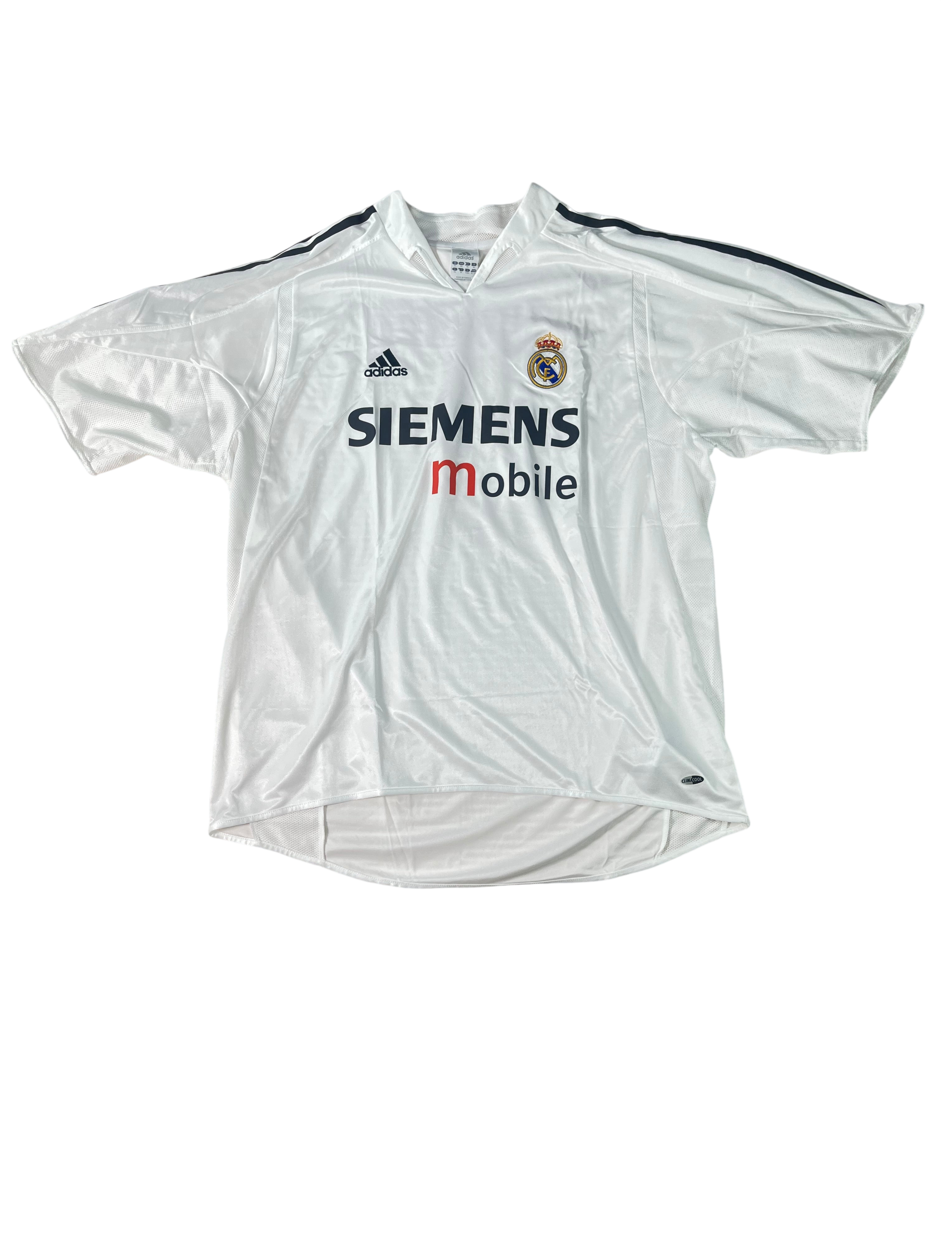Jersey Real Madrid Local 2004 2005 Zinedine Zidane (XL)