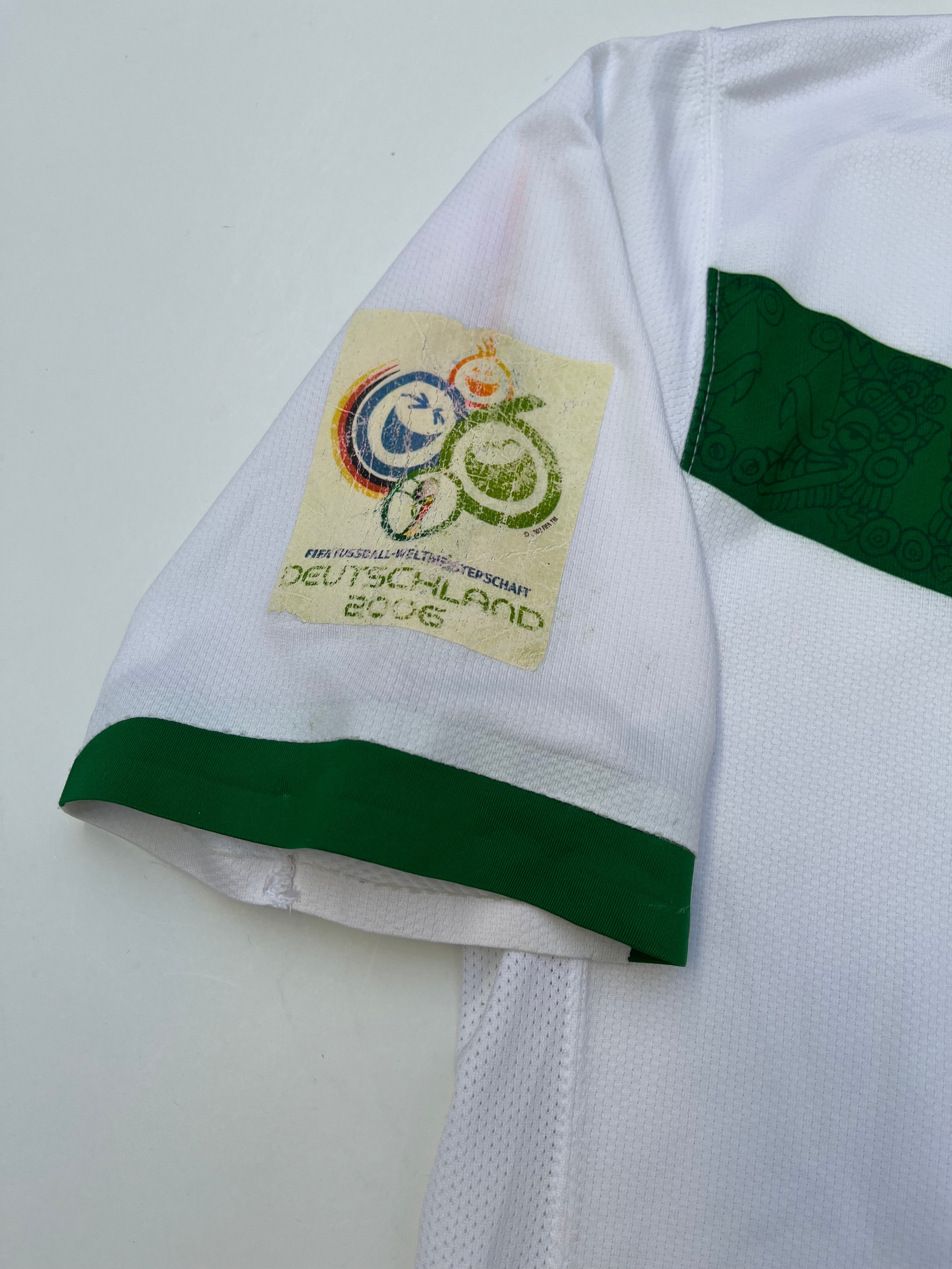 Jersey México Visita 2006 2007 Rafael Márquez Versión Jugador (L)