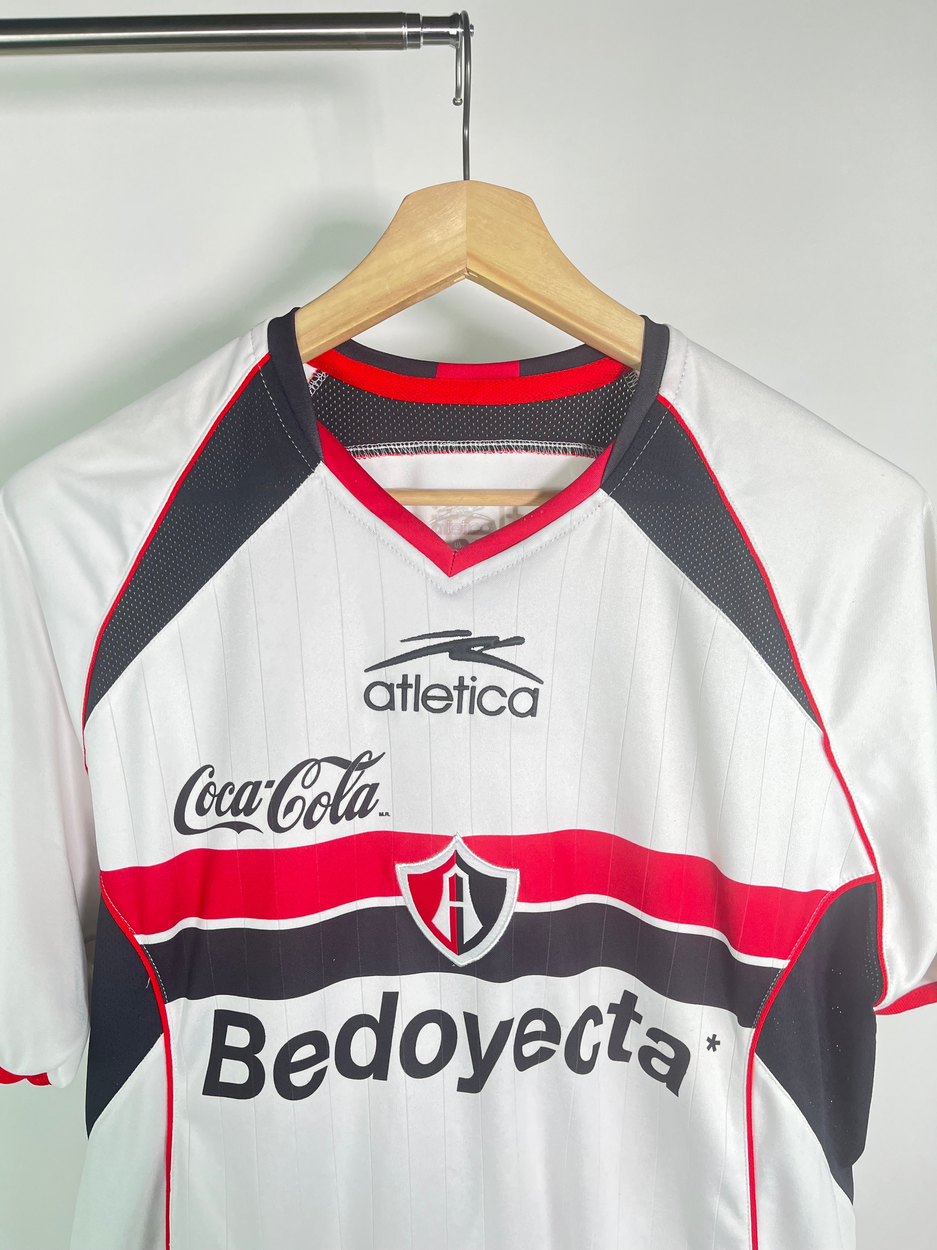 Jersey Atlas Visita 2007 2008 Utilería Emanuel Centurión (L)