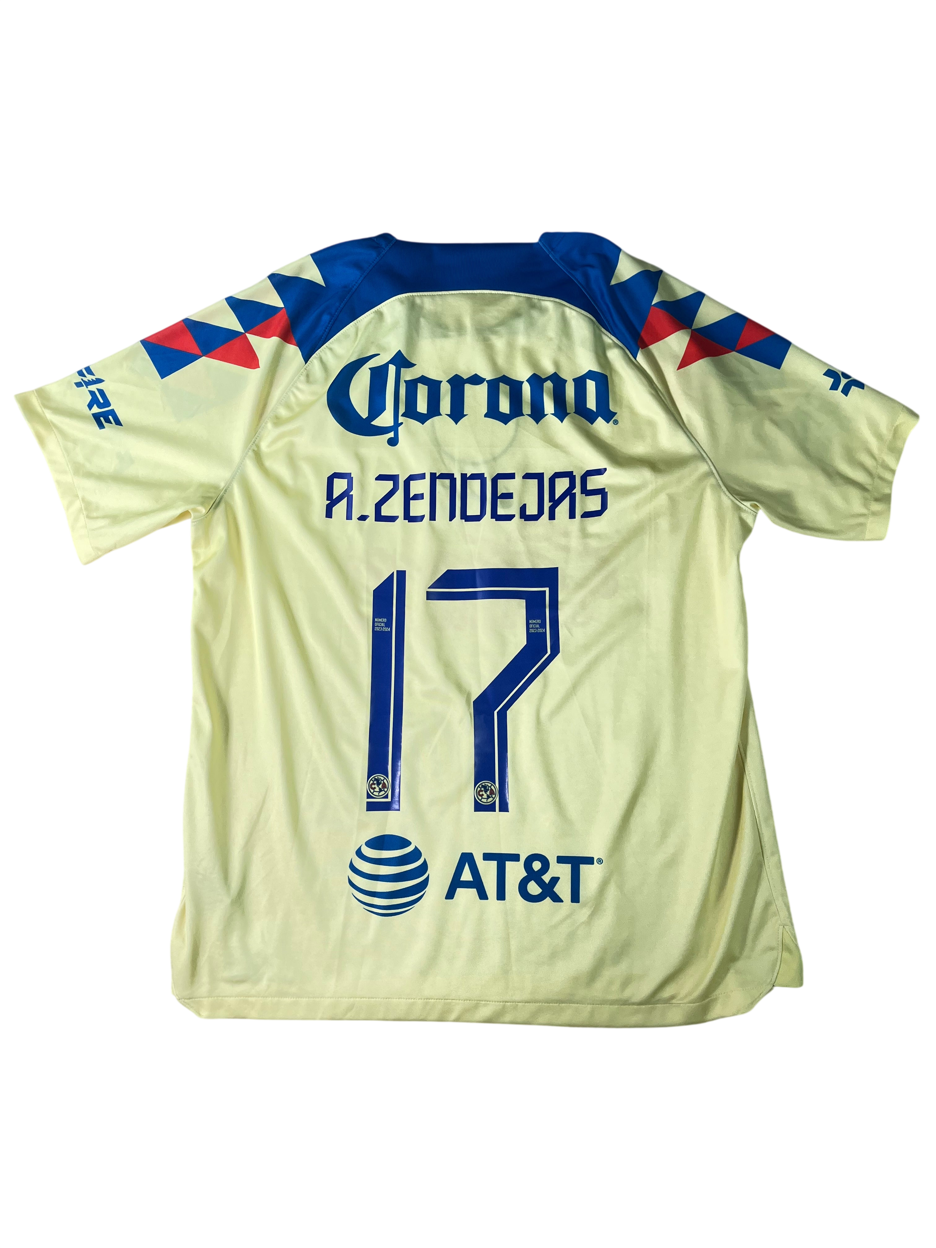 Jersey Club América Local 2023 2024 Alejandro Zendejas (XL)