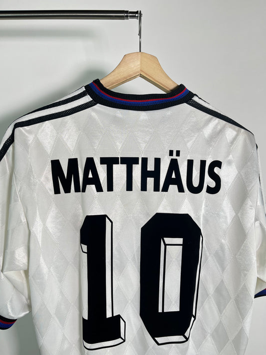 Jersey Bayern Munich Visita 1997 1998 Lothar Matthäus (L)