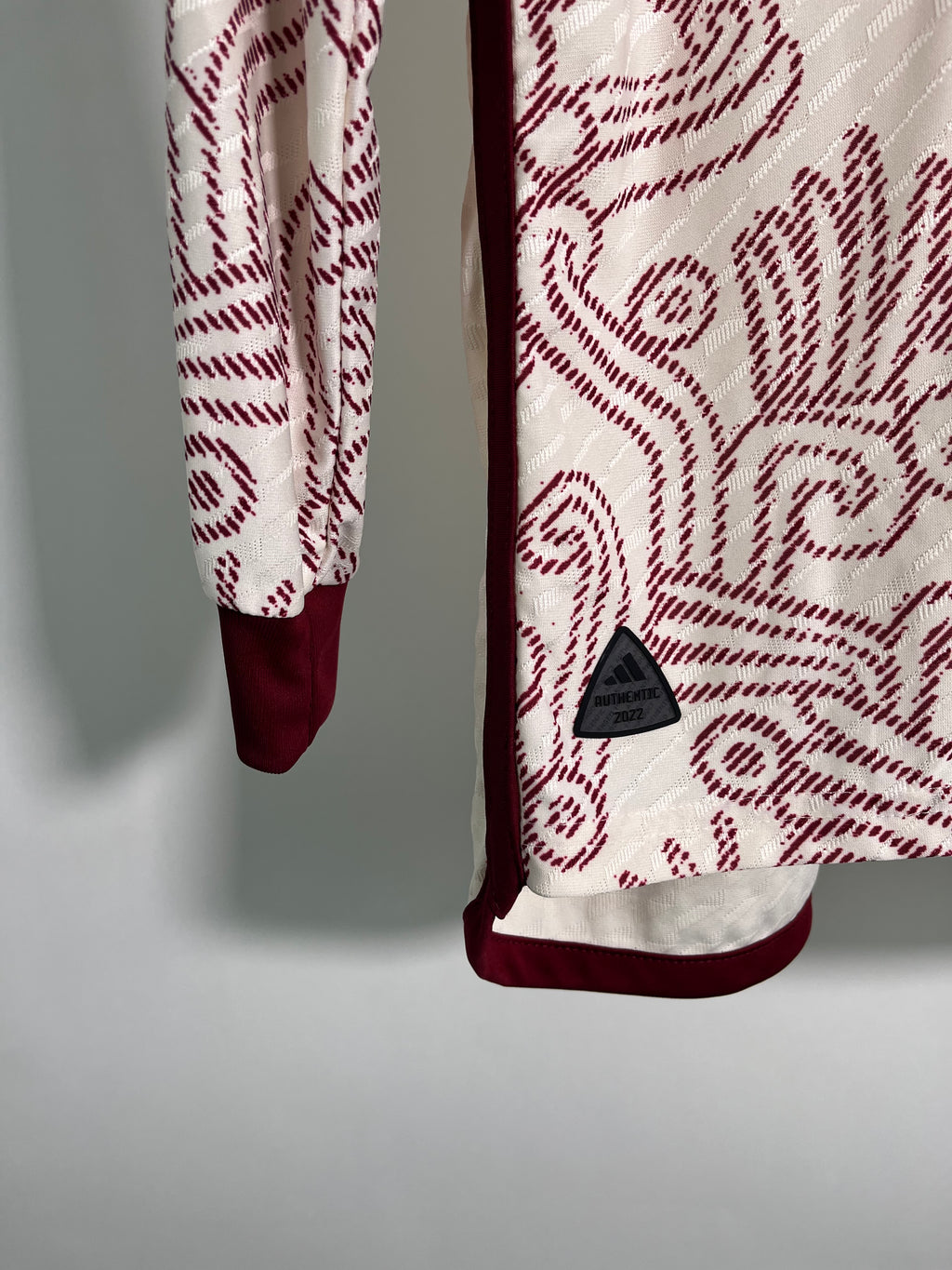 Jersey México Visita 2022 2023 Versión Jugador Manga Larga *C/Etiquetas* Raúl Jiménez  (XL)