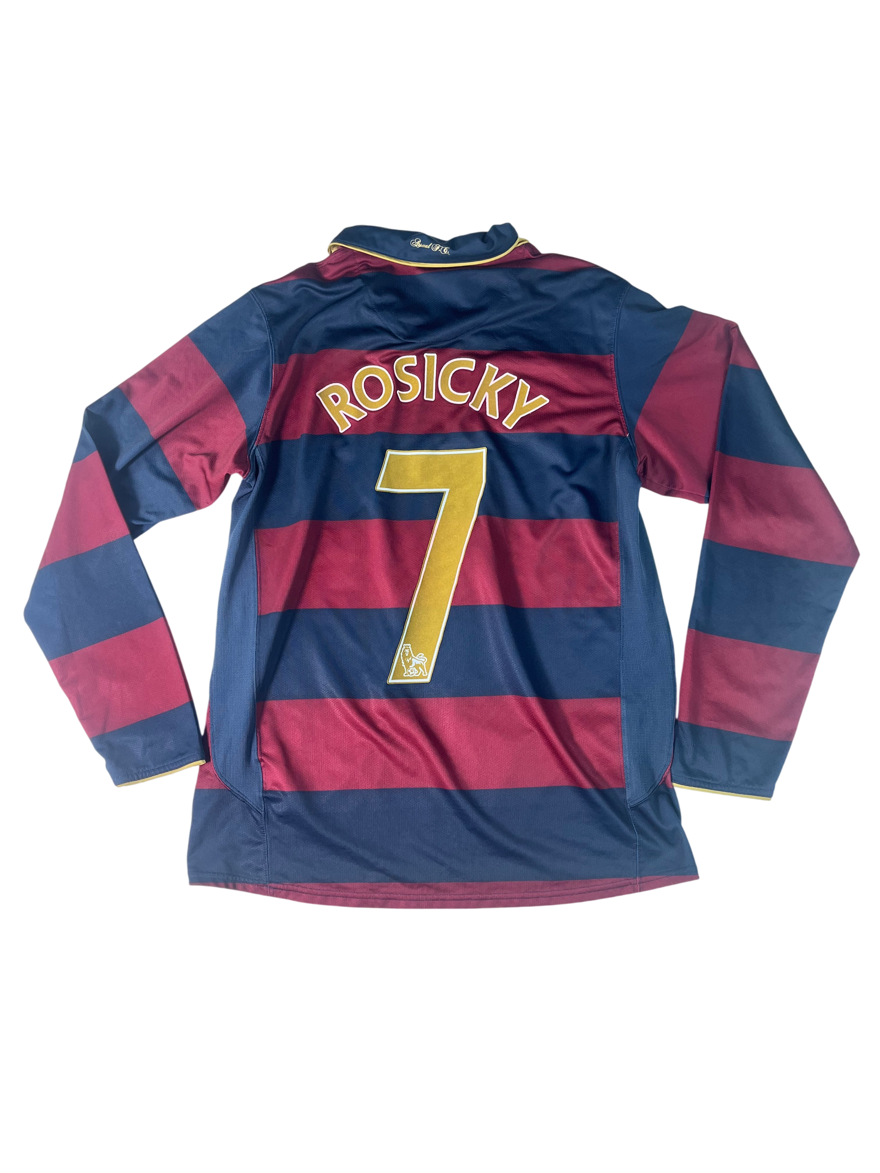 Jersey Arsenal Tercera 2007 2008 Manga Larga Tomás Rosicky (M)
