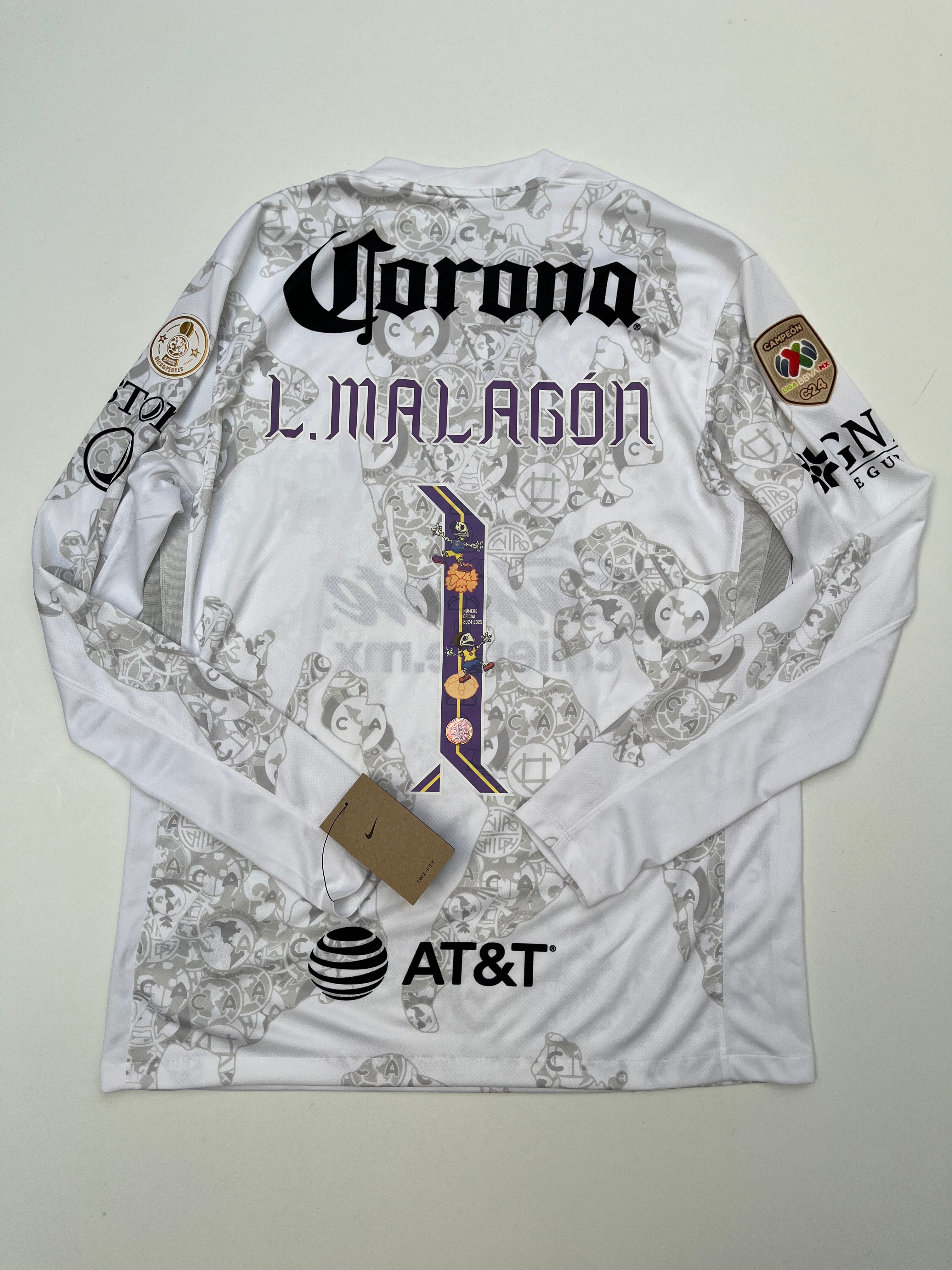 Jersey Club America Portero 2024 2025 Luis Ángel Malagón (L)