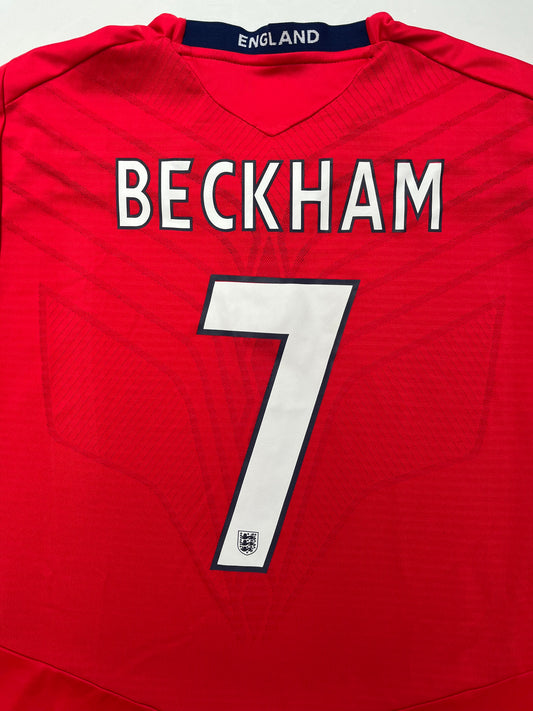 Jersey Inglaterra Visita 2008 2009 David Beckham (XL)