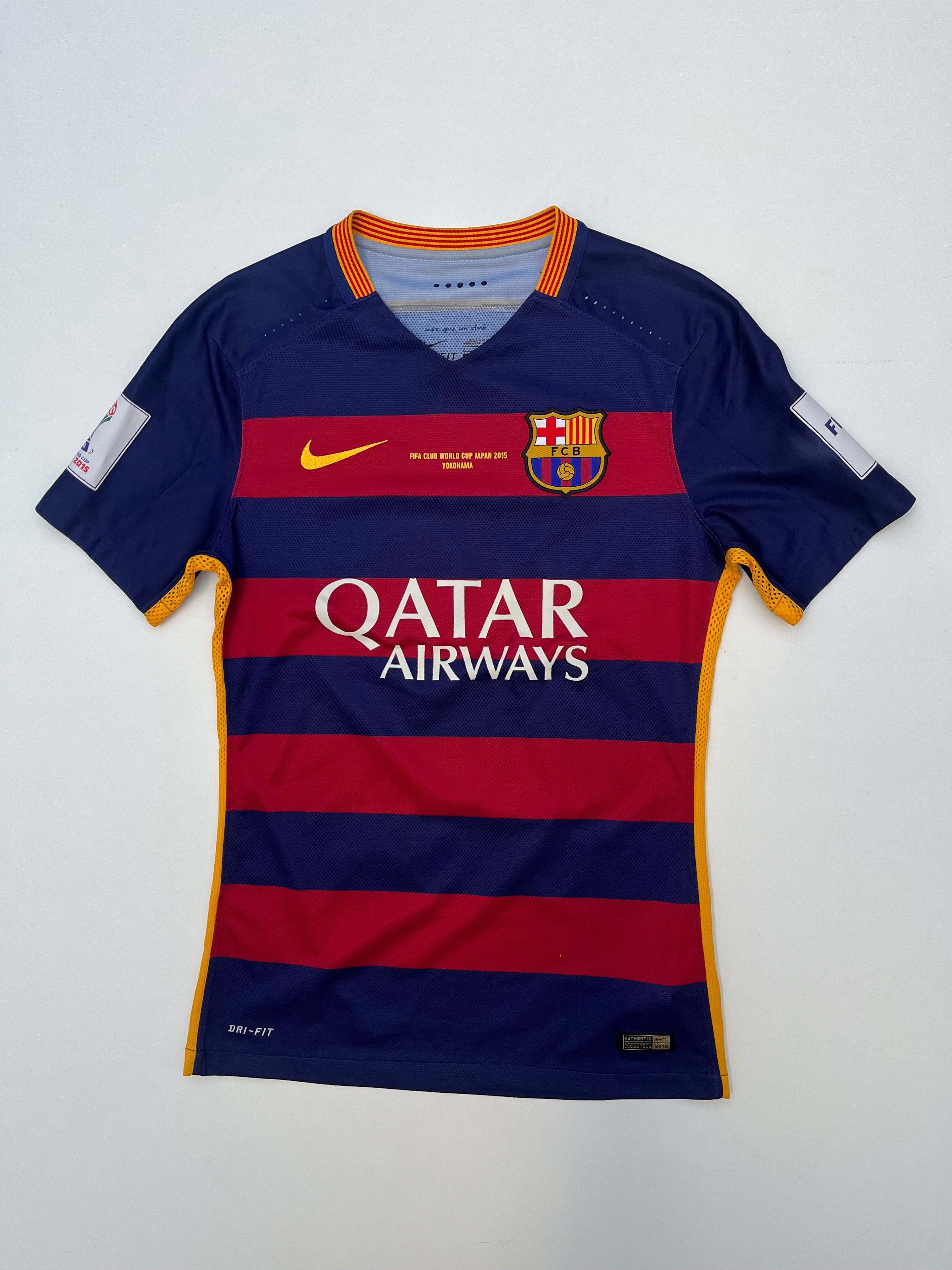 Jersey Barcelona Local 2015 2016 Versión Jugador (S)