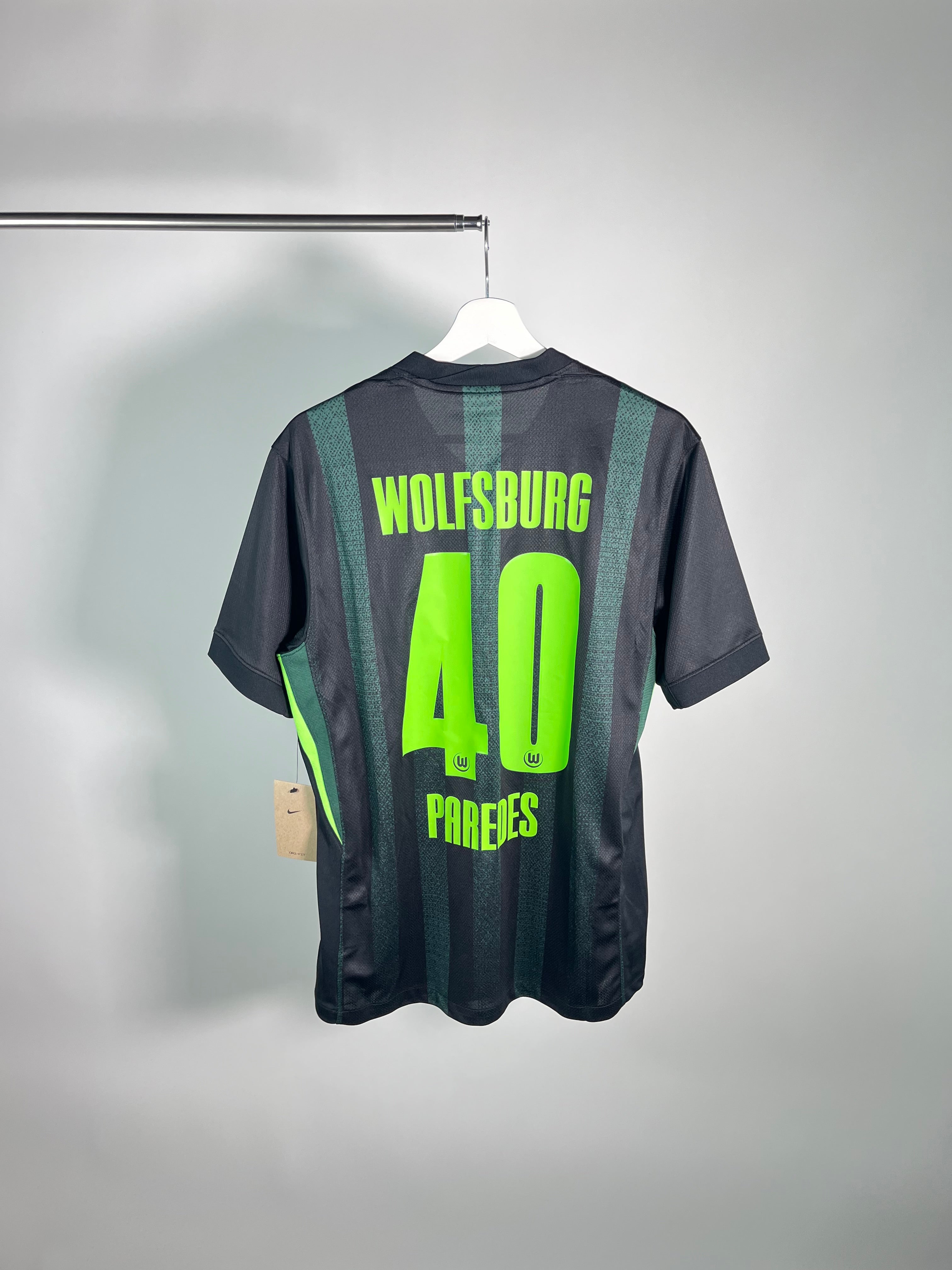 Jersey Wolfsburgo Visita 2024 2025 Kevin Paredes *C/Etiquetas* (M)