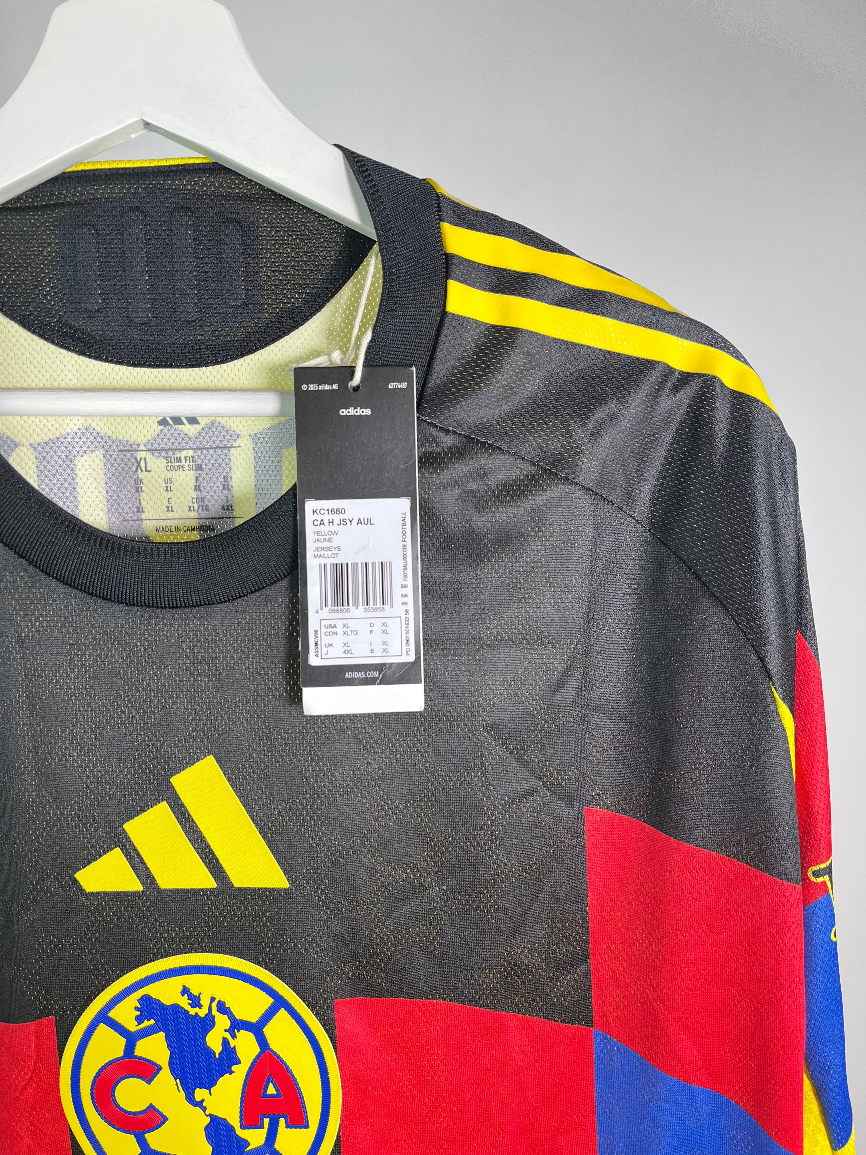 Jersey Club América Local 2025 2026 Manga Larga *C/Etiquetas* (XL)