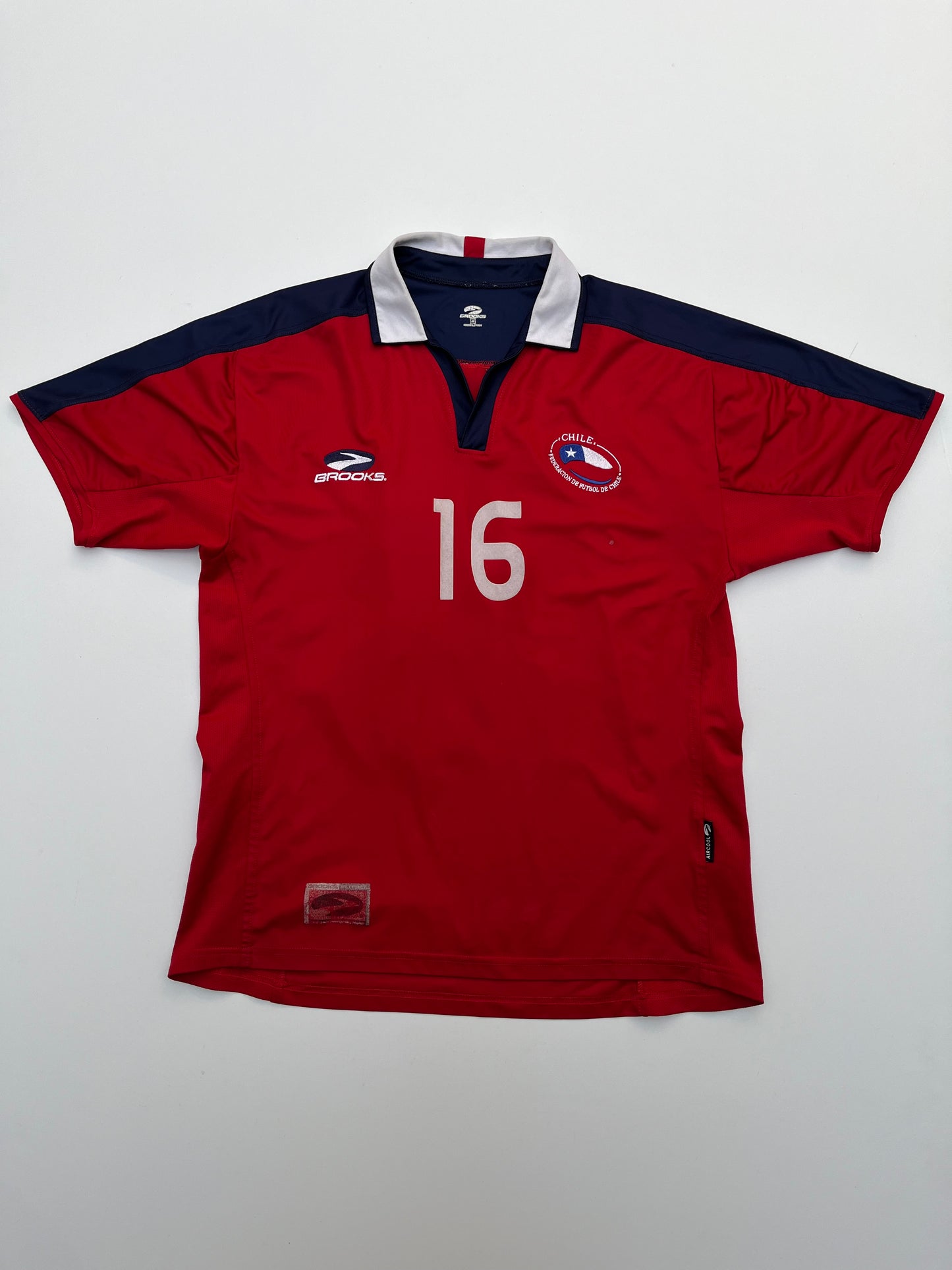 Jersey Chile Local 2004 Match Worn Ricardo Rojas (M)